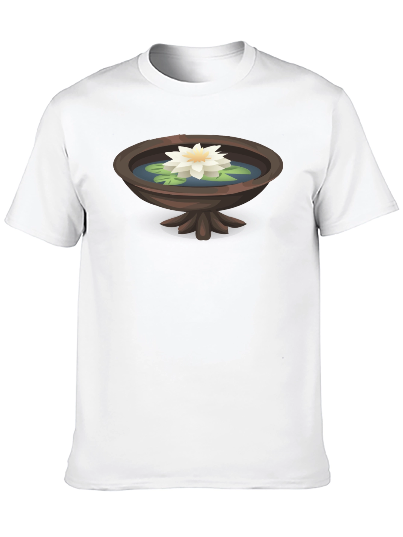 Lotus Pond T-Shirt - Serene and Stylish Graphic Tee