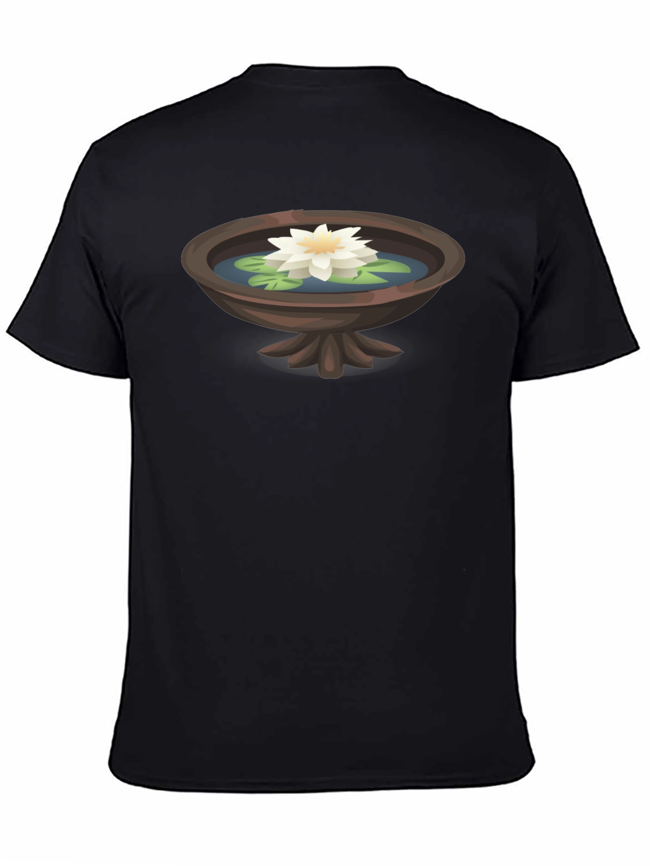 Lotus Pond T-Shirt - Serene and Stylish Graphic Tee