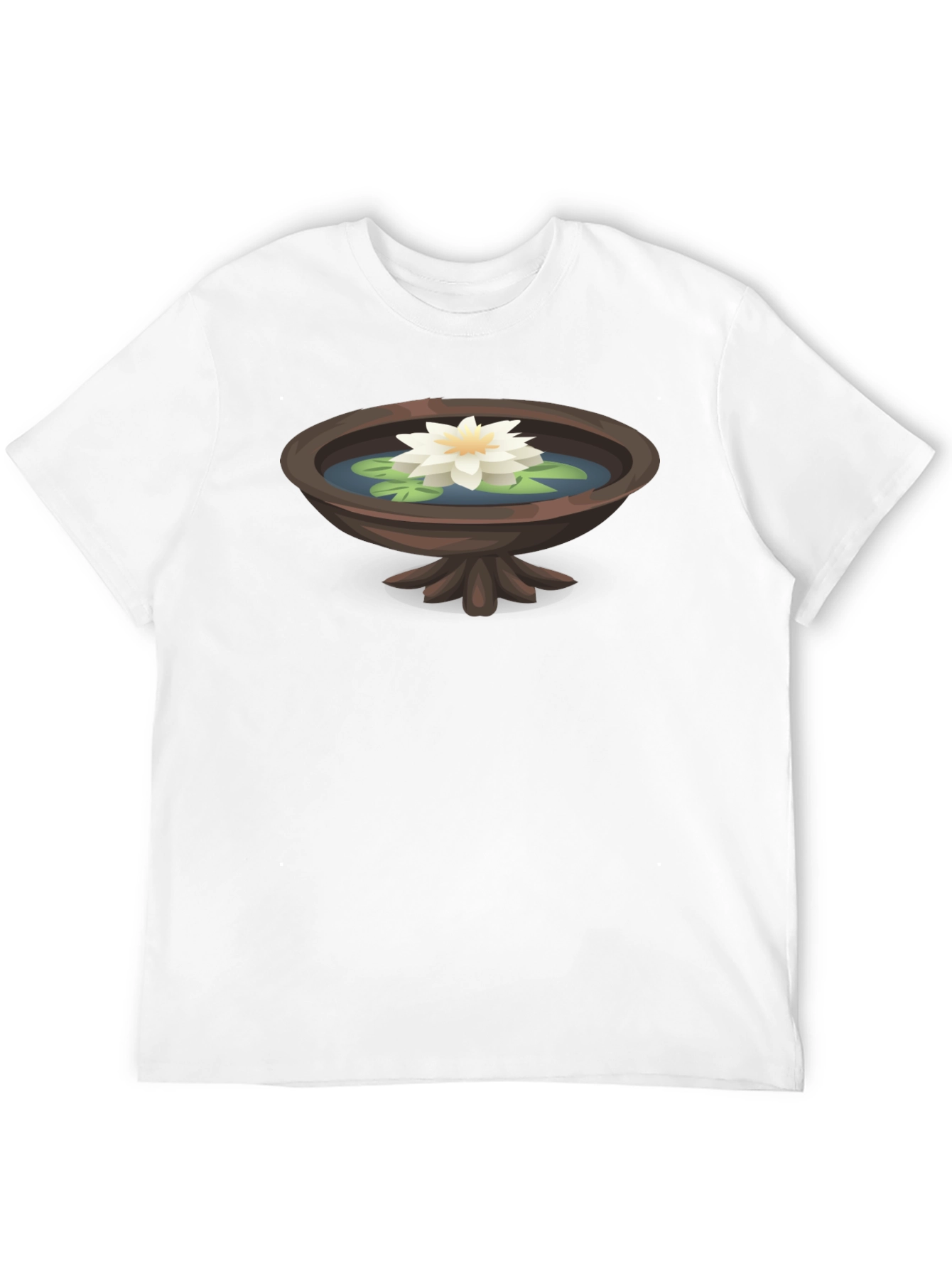 Lotus Pond T-Shirt - Serene and Stylish Graphic Tee