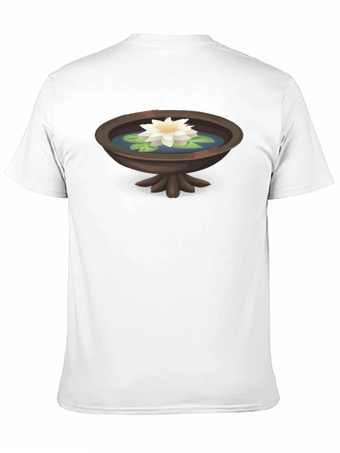 Lotus Pond T-Shirt - Serene and Stylish Graphic Tee