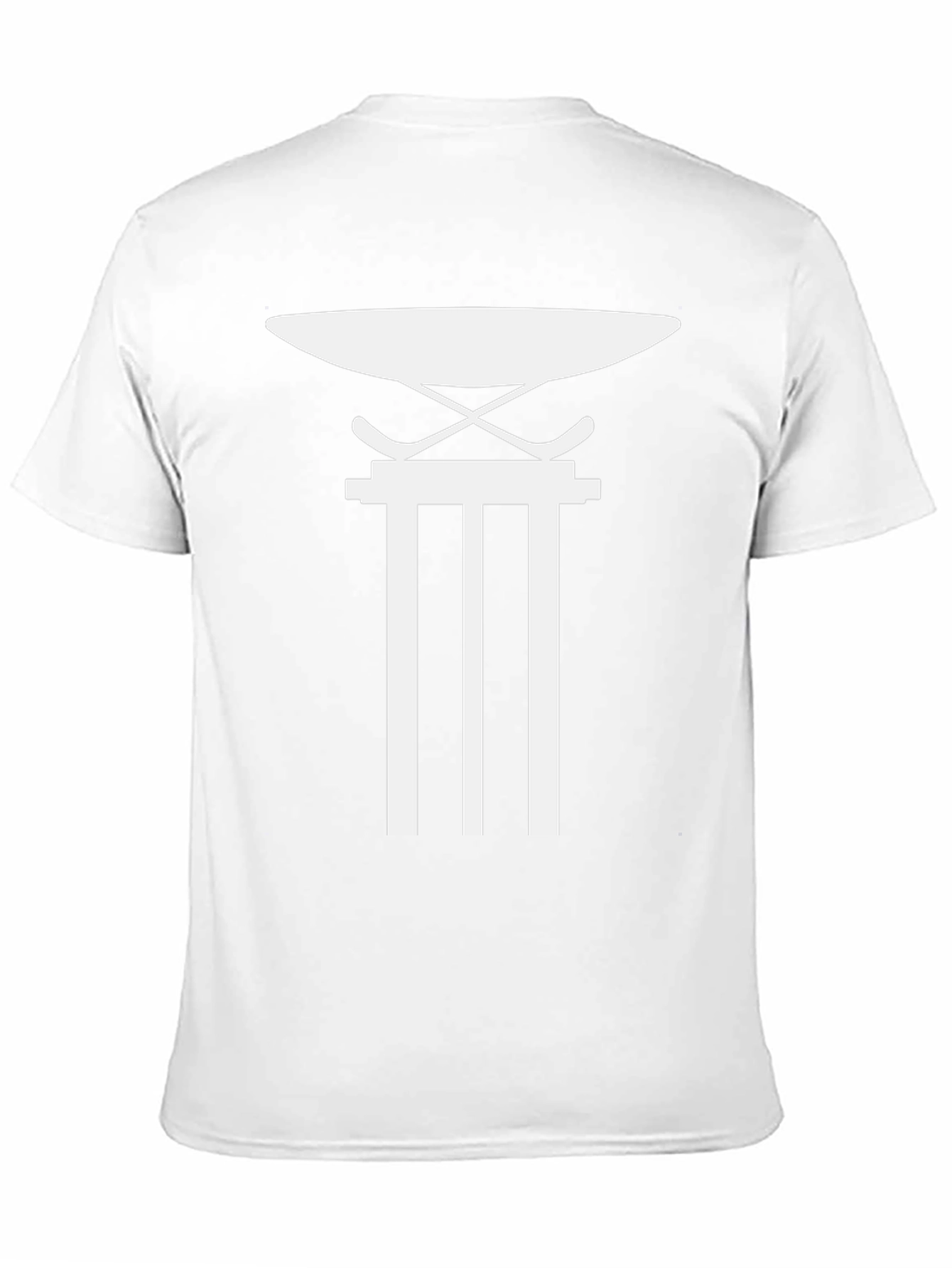 Modern Anvil Pillar Graphic Tee - Black