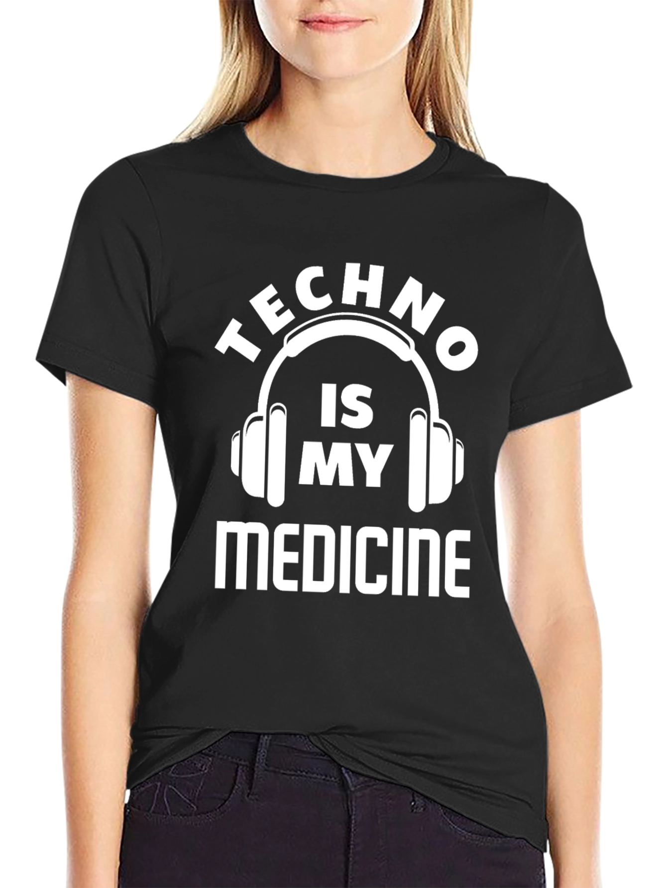 Techno is My Medicine T-Shirt Music Lover Tee