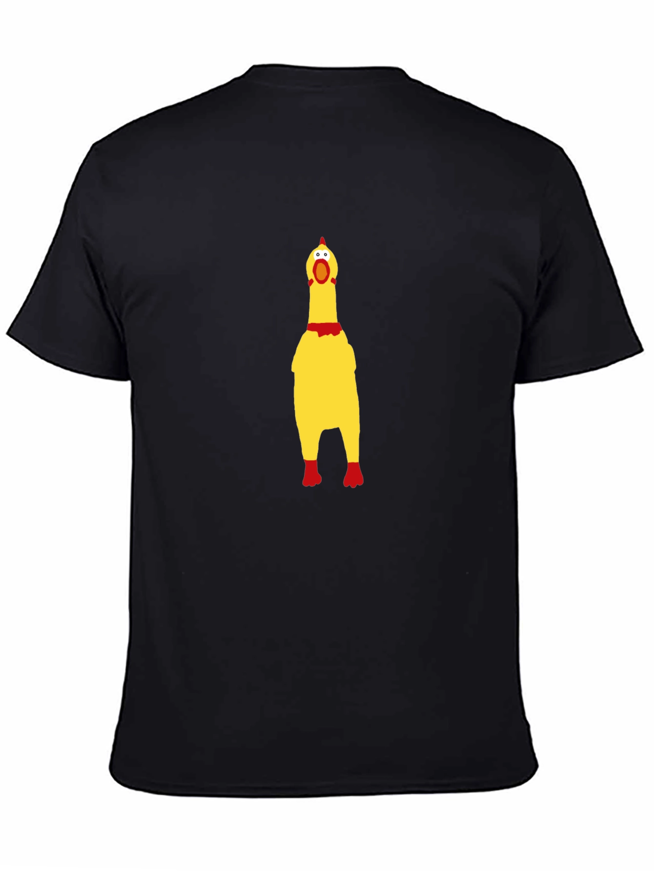 Rubber Chicken Graphic Tee - Novelty Humor T-Shirt