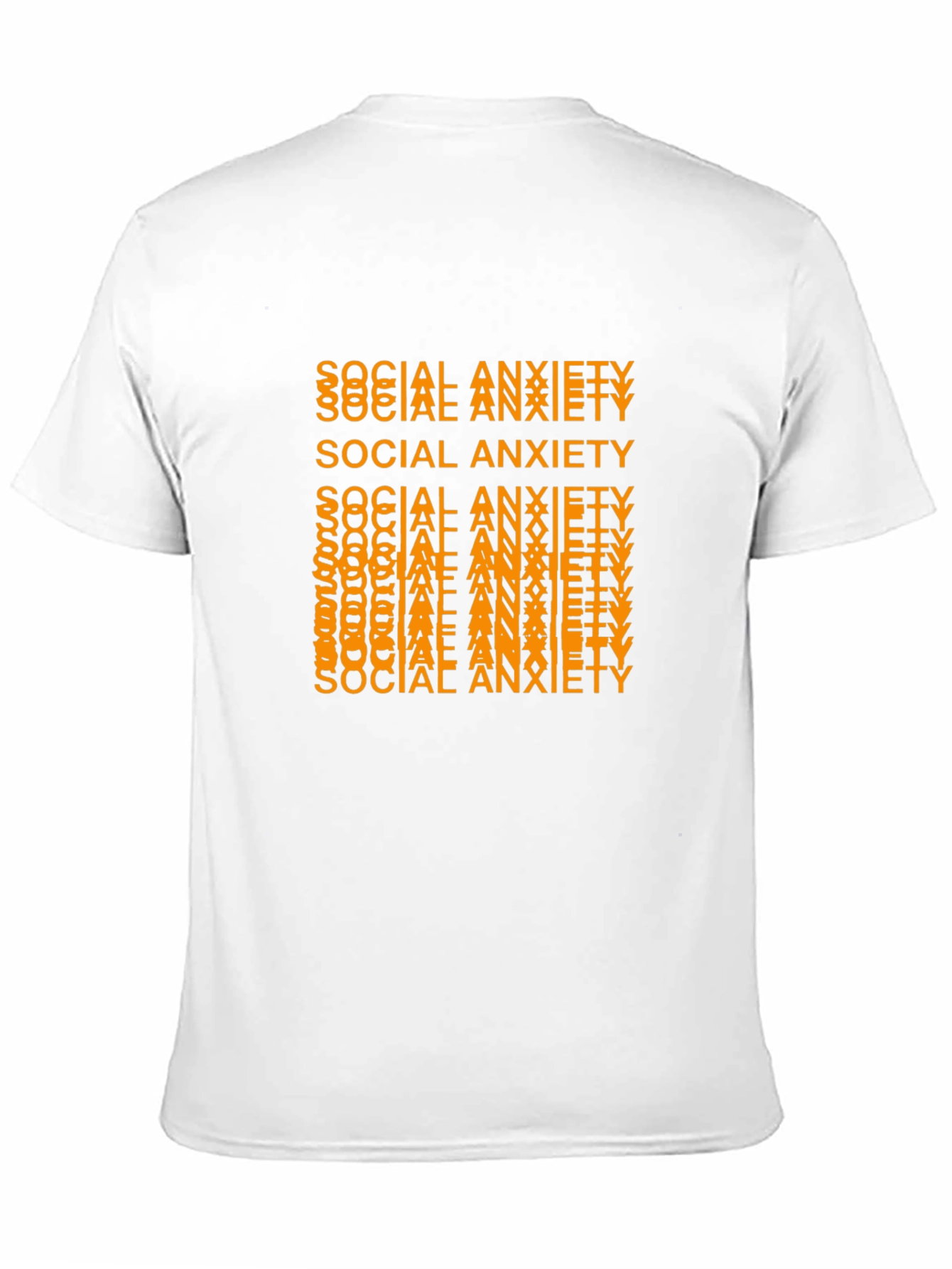 Social Anxiety Graphic T-Shirt - Trendy Statement Tee