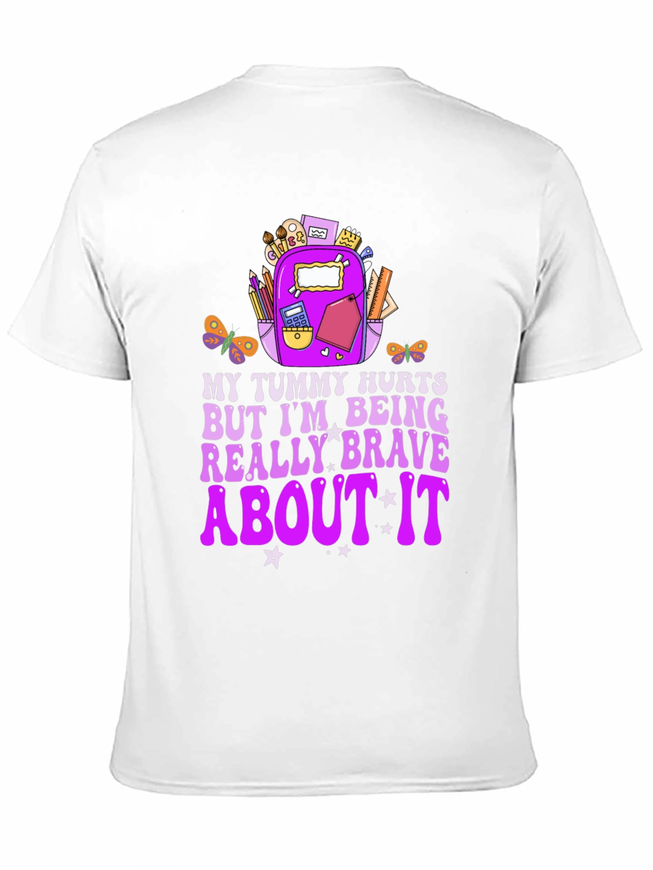 My Tummy Hurts Brave Graphic Tee