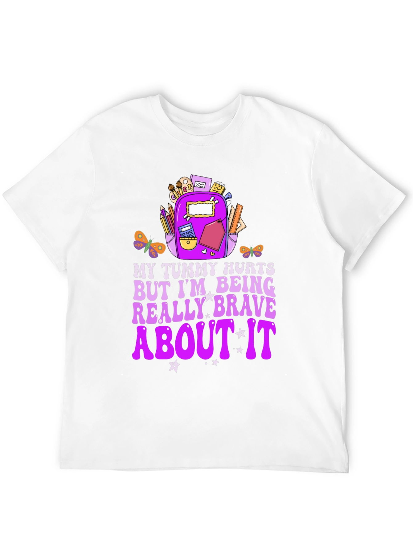 My Tummy Hurts Brave Graphic Tee