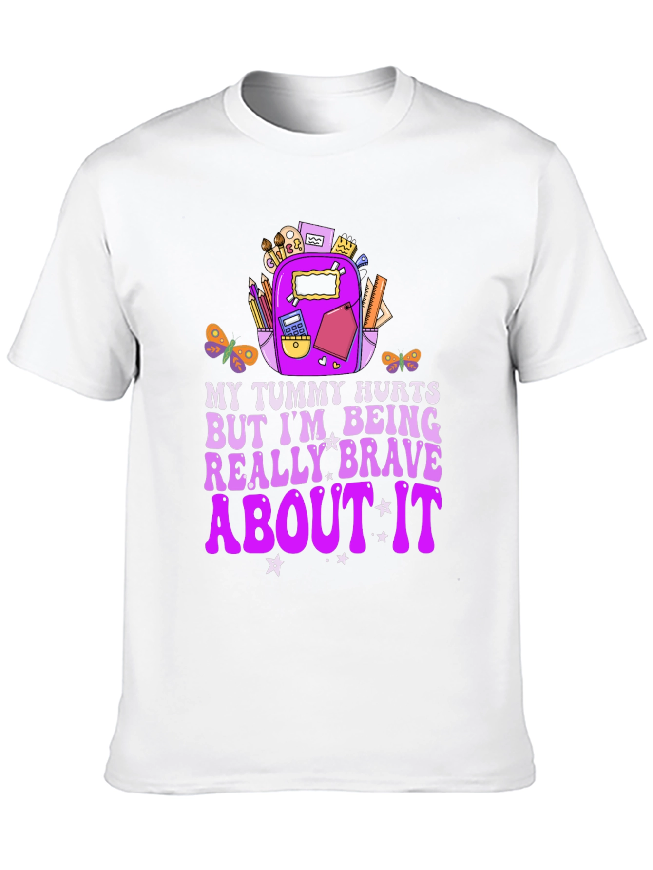My Tummy Hurts Brave Graphic Tee