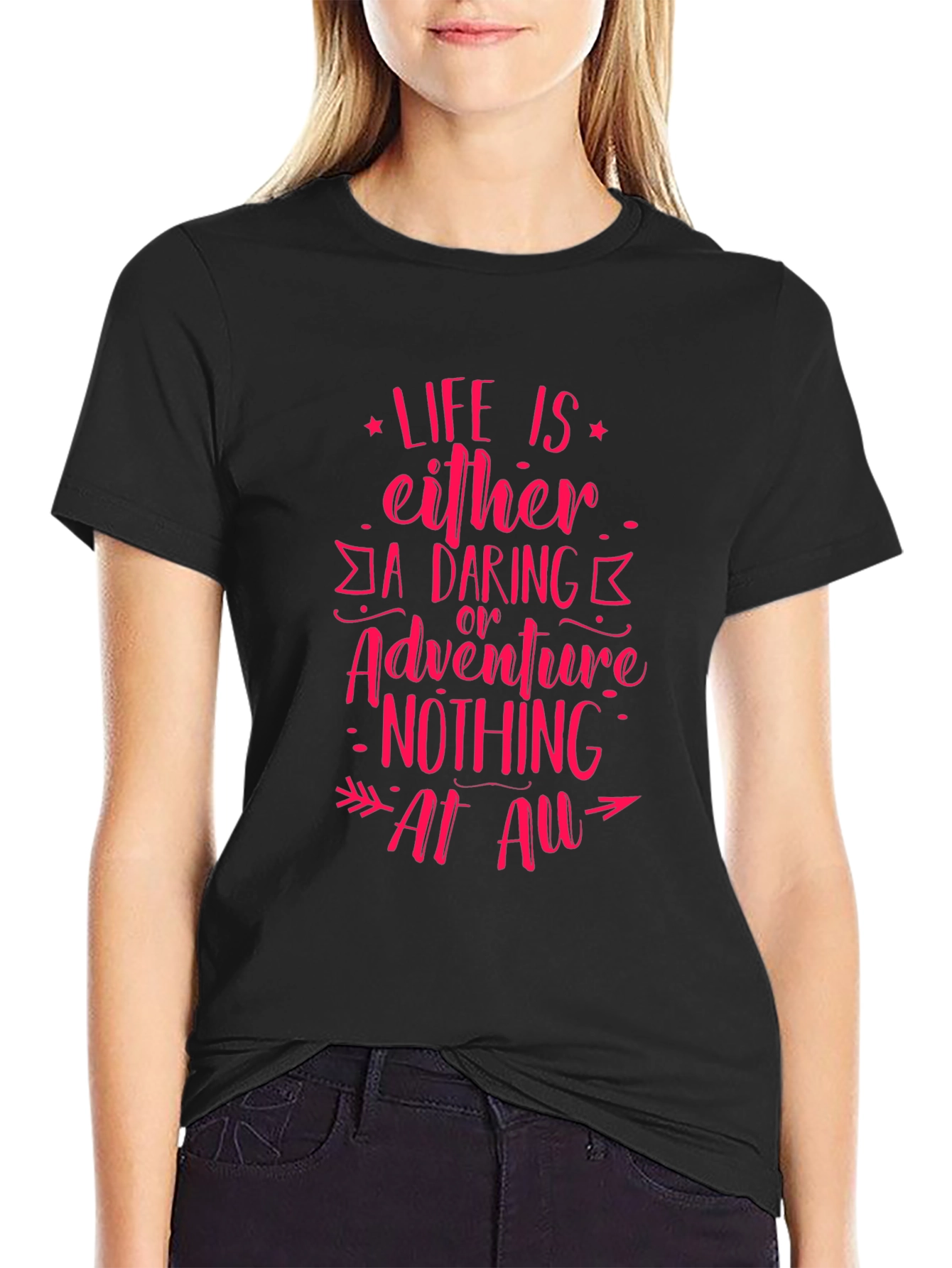 Daring Adventure T-Shirt - Black