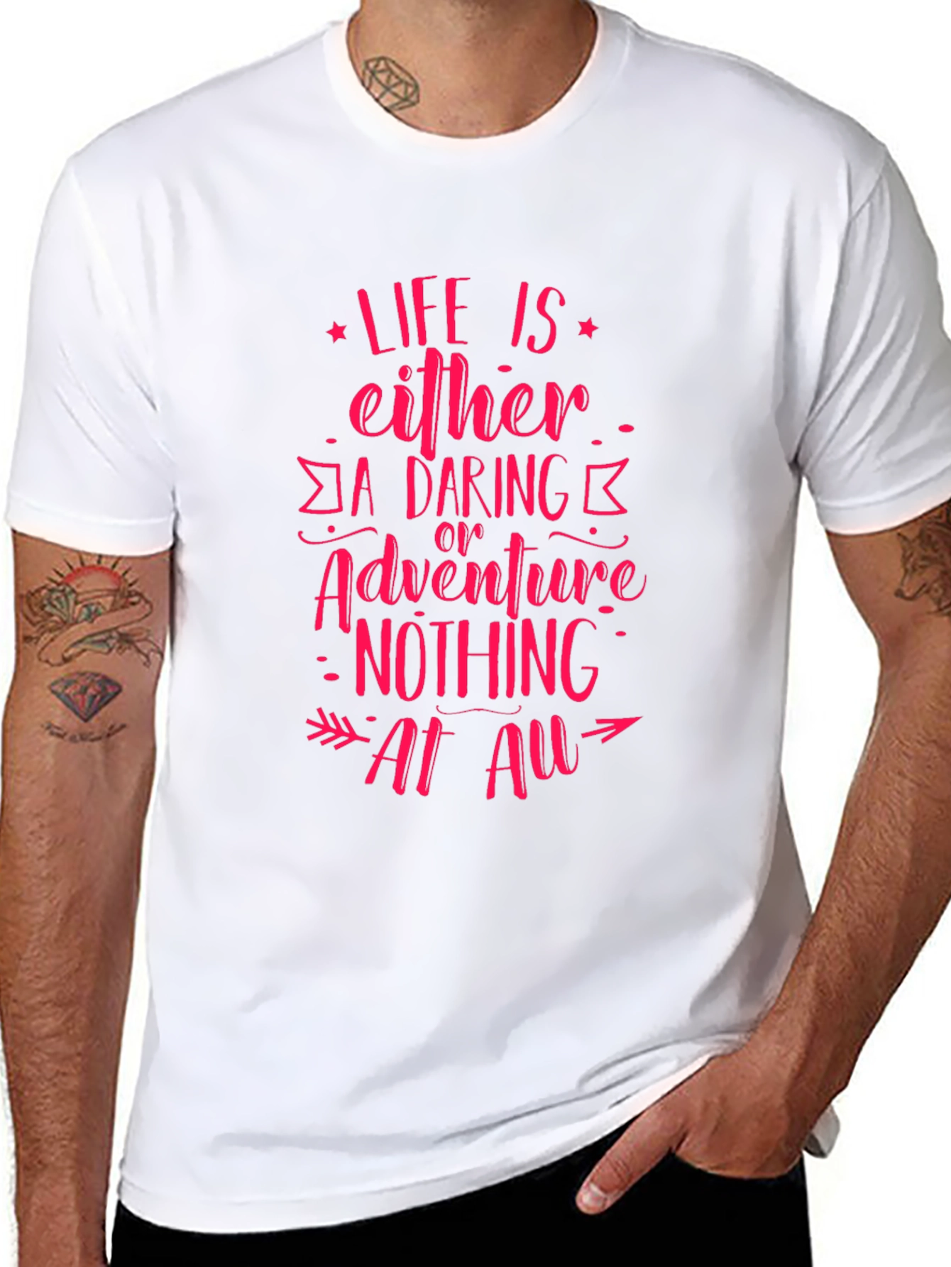 Daring Adventure T-Shirt - Black