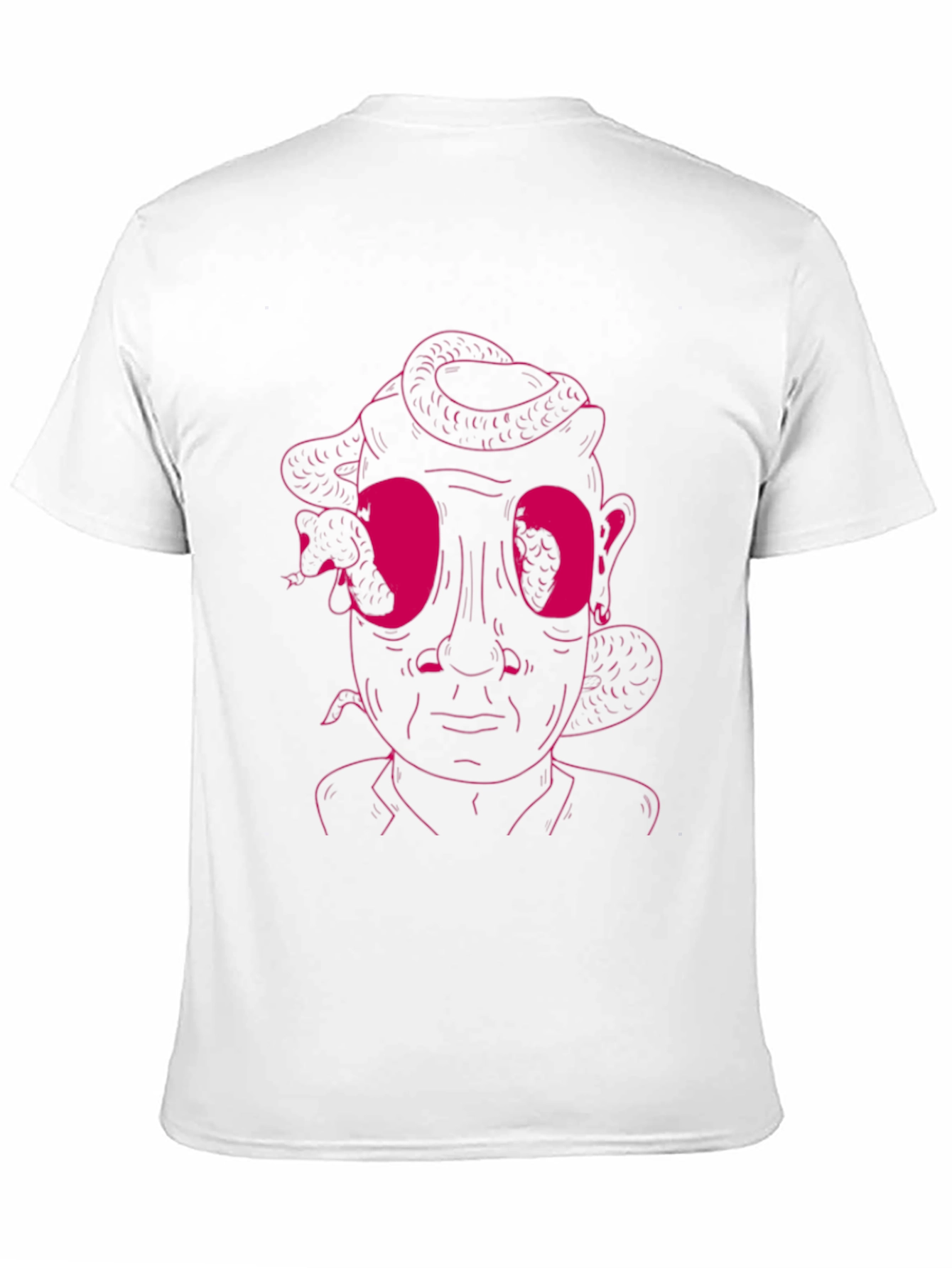 Medusa Graphic Tee - Black Cotton T-Shirt