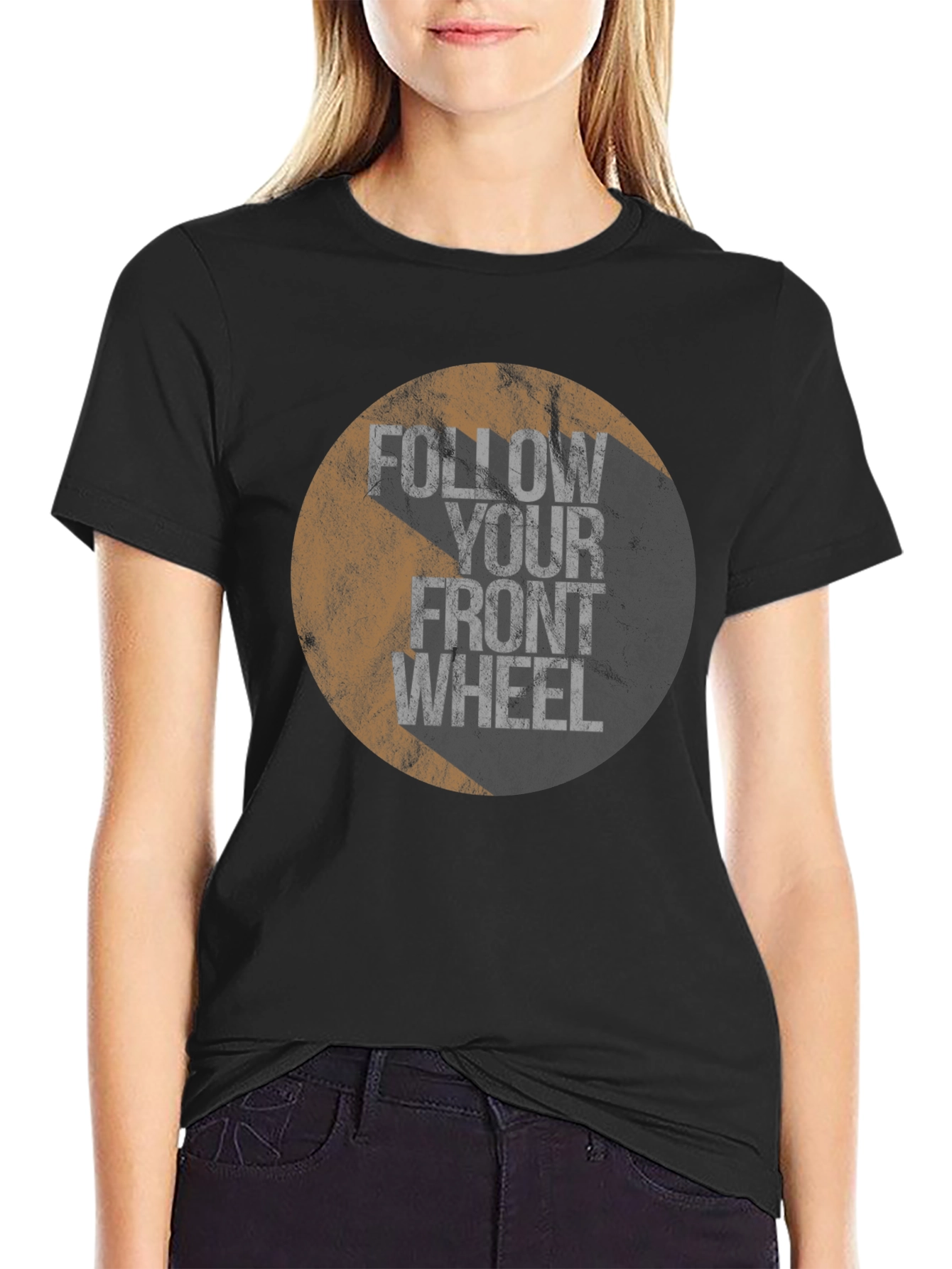 Follow Your Front Wheel Graphic Tee