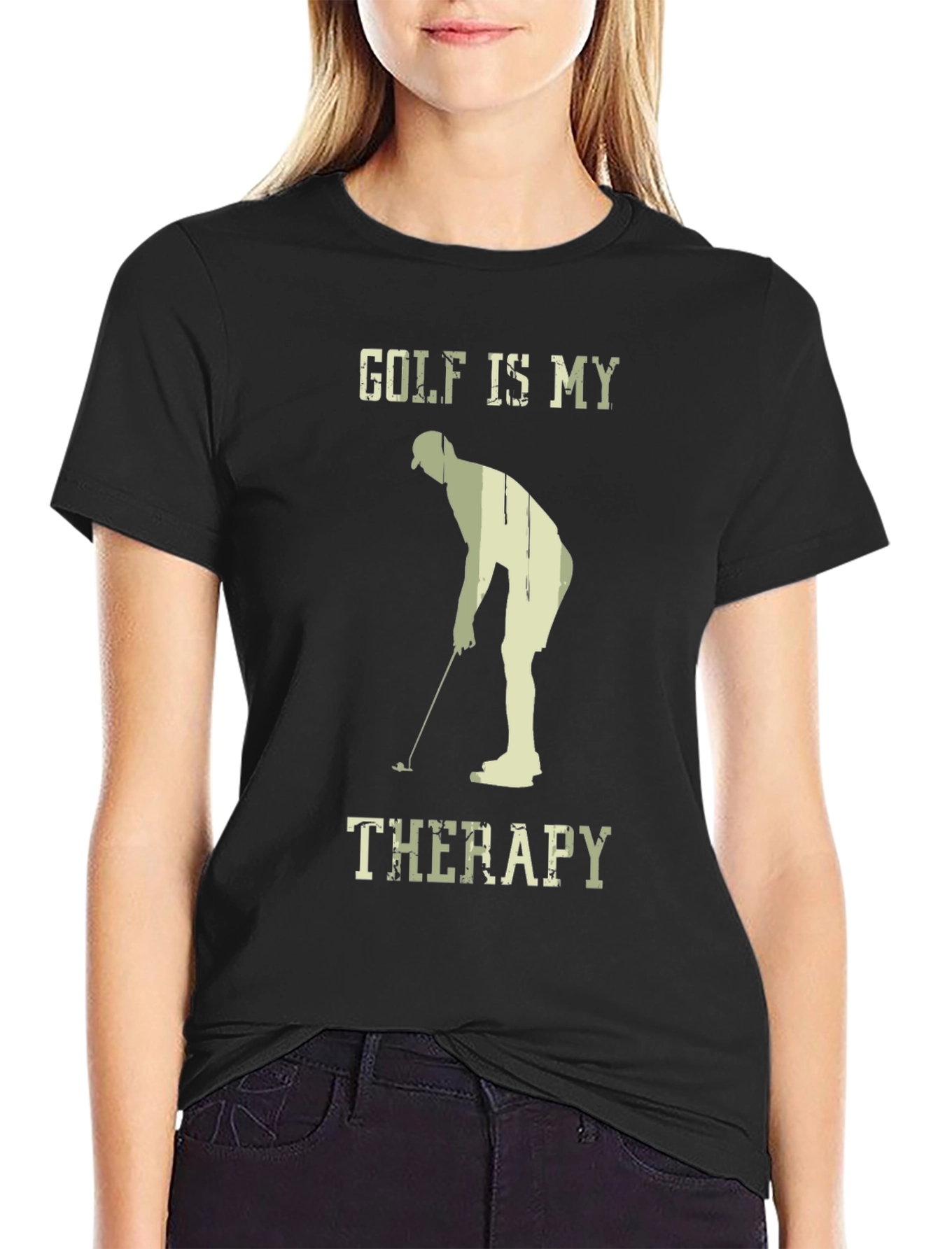 Golf is My Therapy T-Shirt