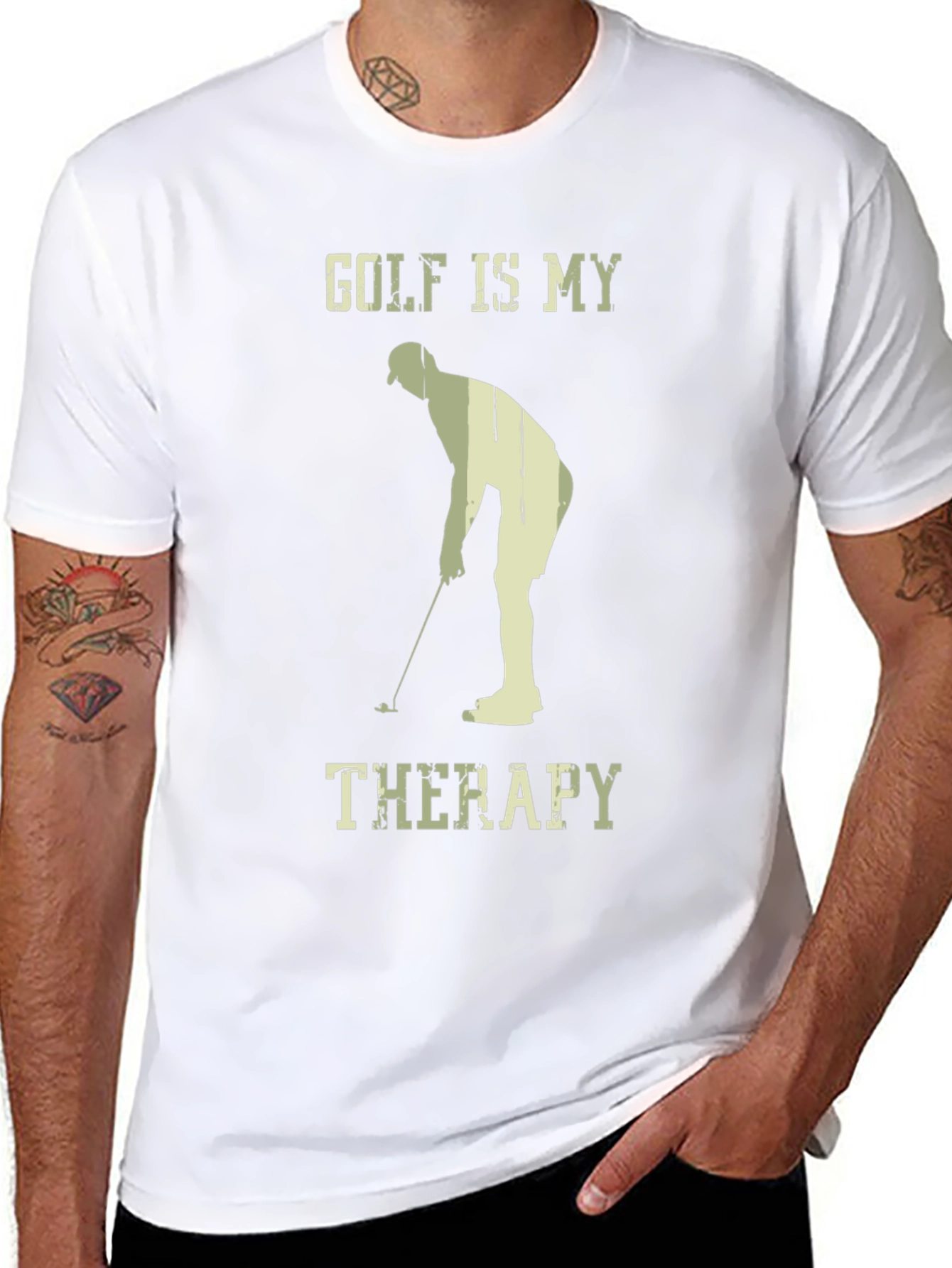 Golf is My Therapy T-Shirt