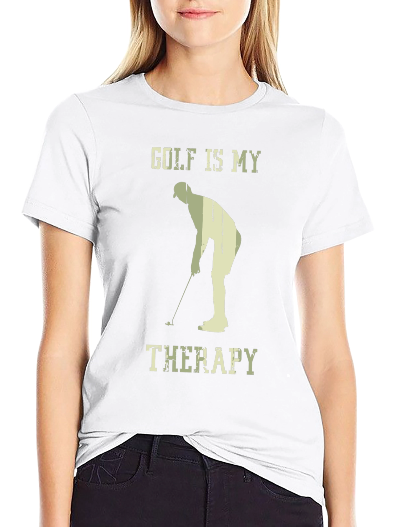Golf is My Therapy T-Shirt