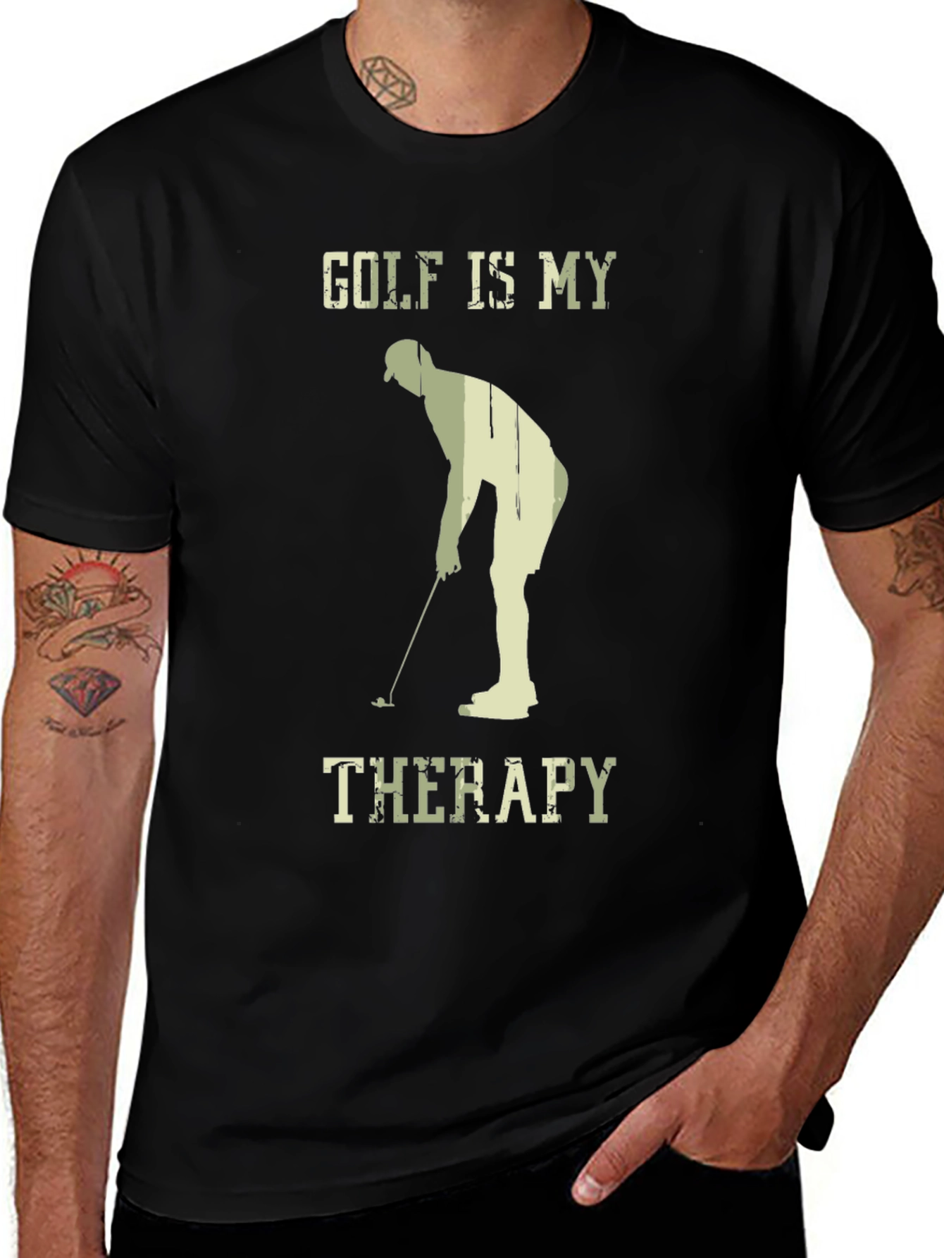 Golf is My Therapy T-Shirt