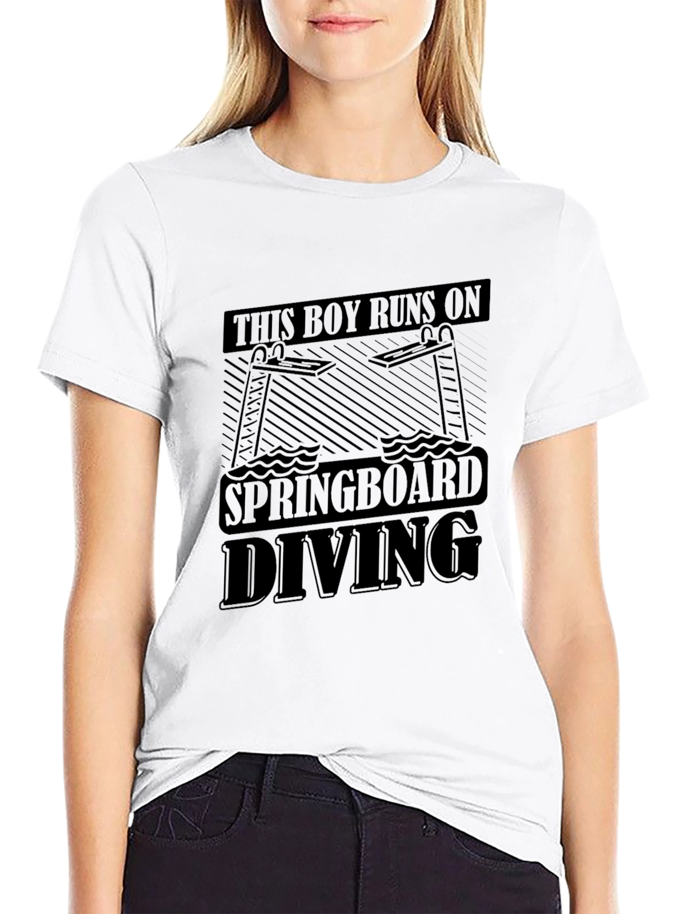 Springboard Diving T-Shirt