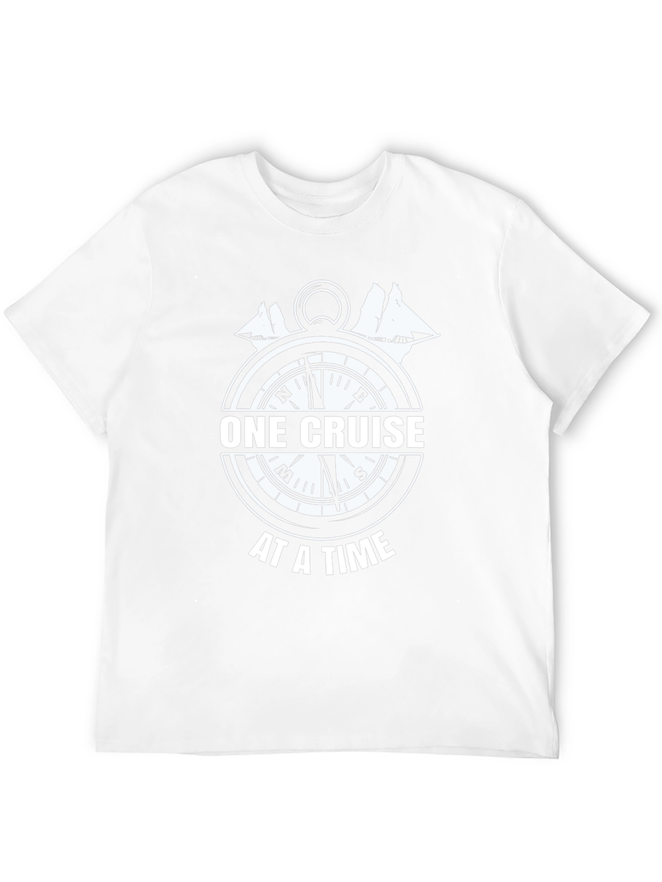 One Cruise at a Time Graphic Tee - Black