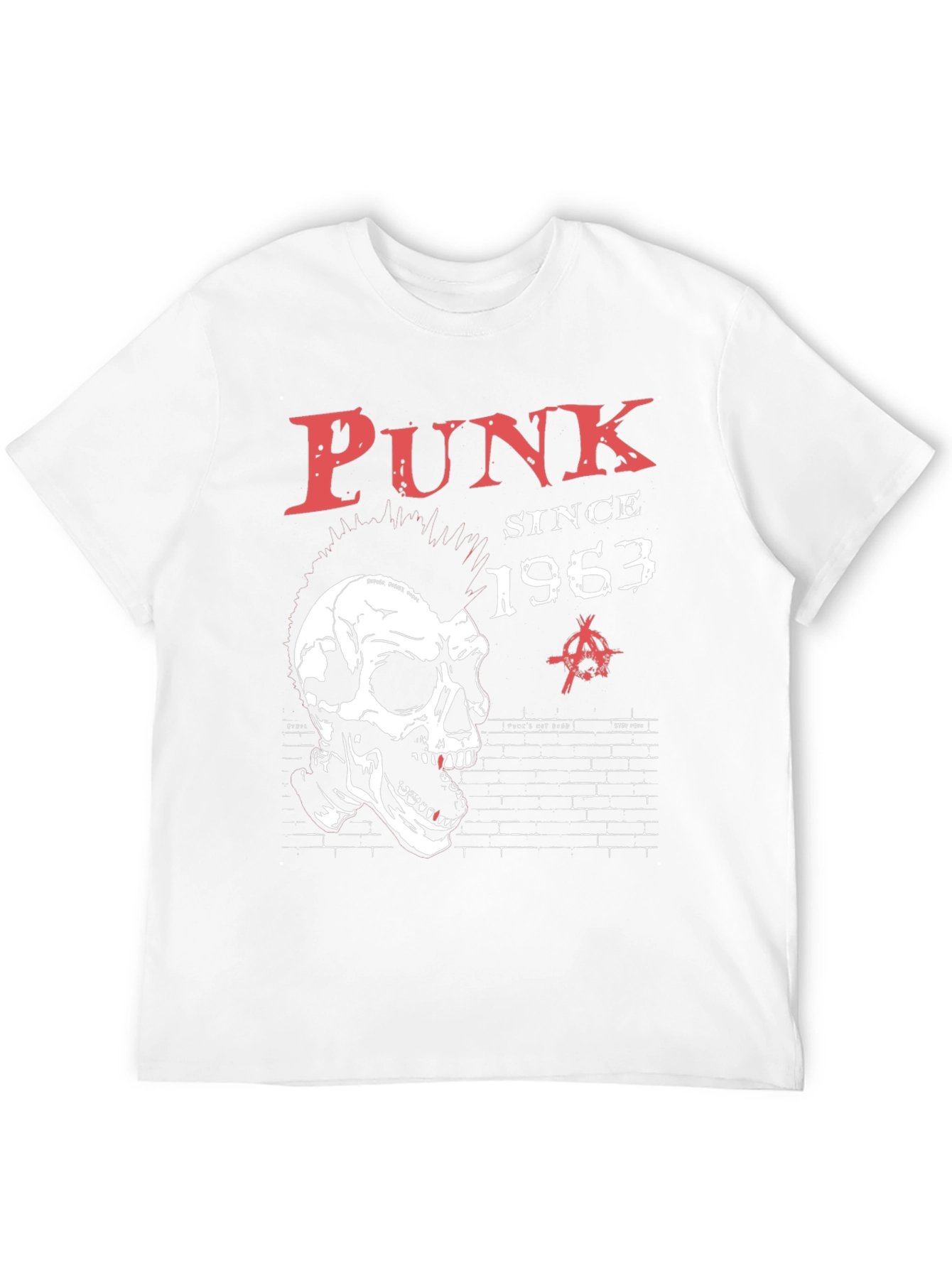 Punk Since 1963 Black Graphic T-Shirt