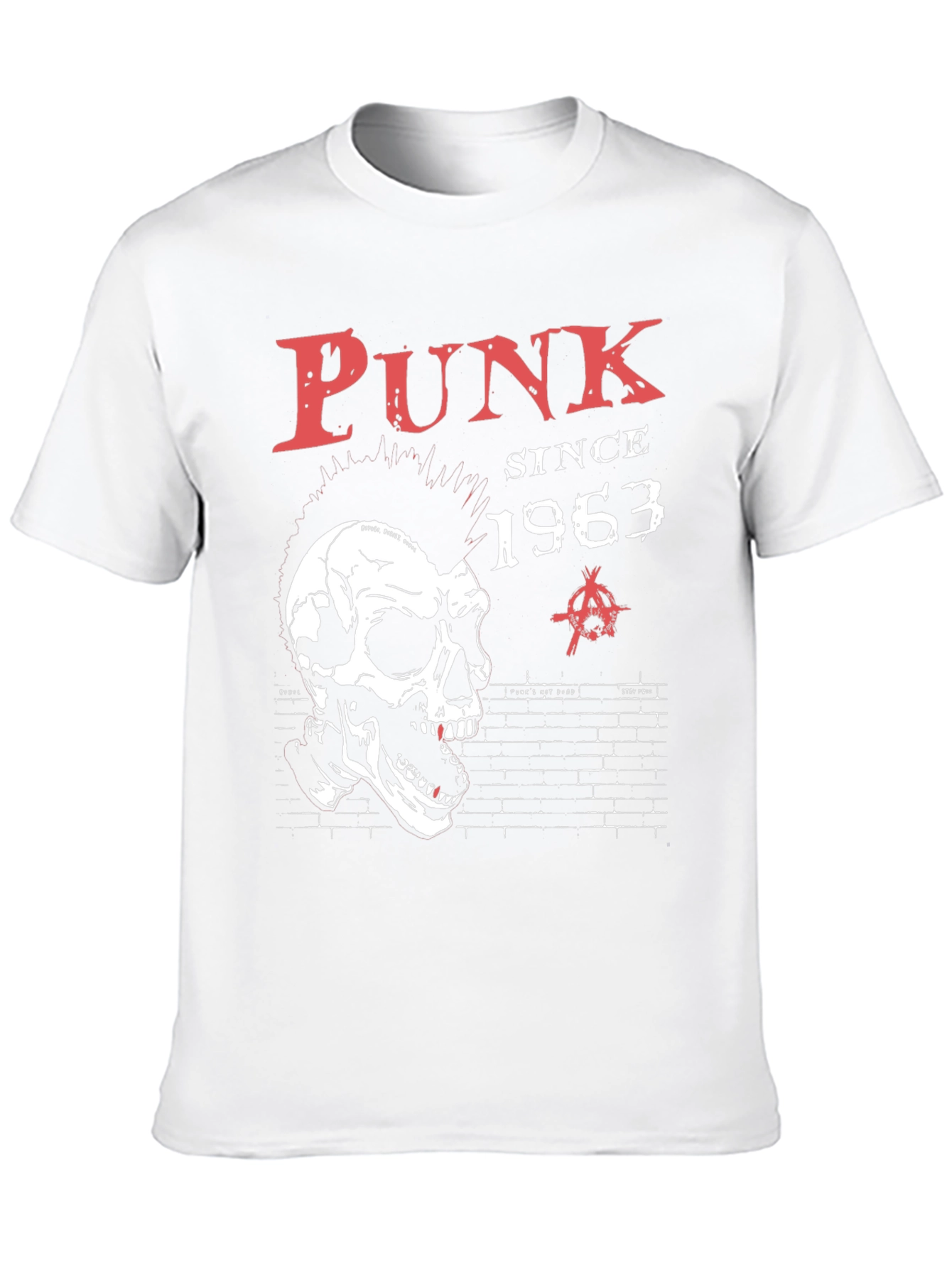 Punk Since 1963 Black Graphic T-Shirt
