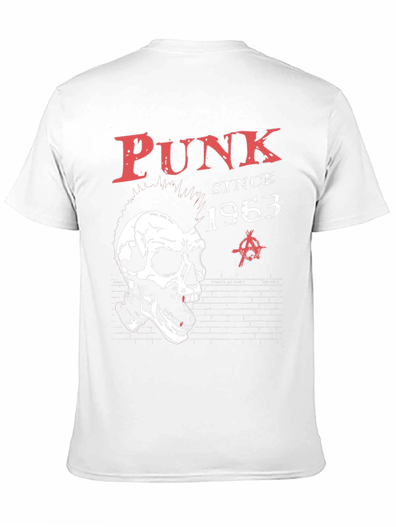 Punk Since 1963 Black Graphic T-Shirt