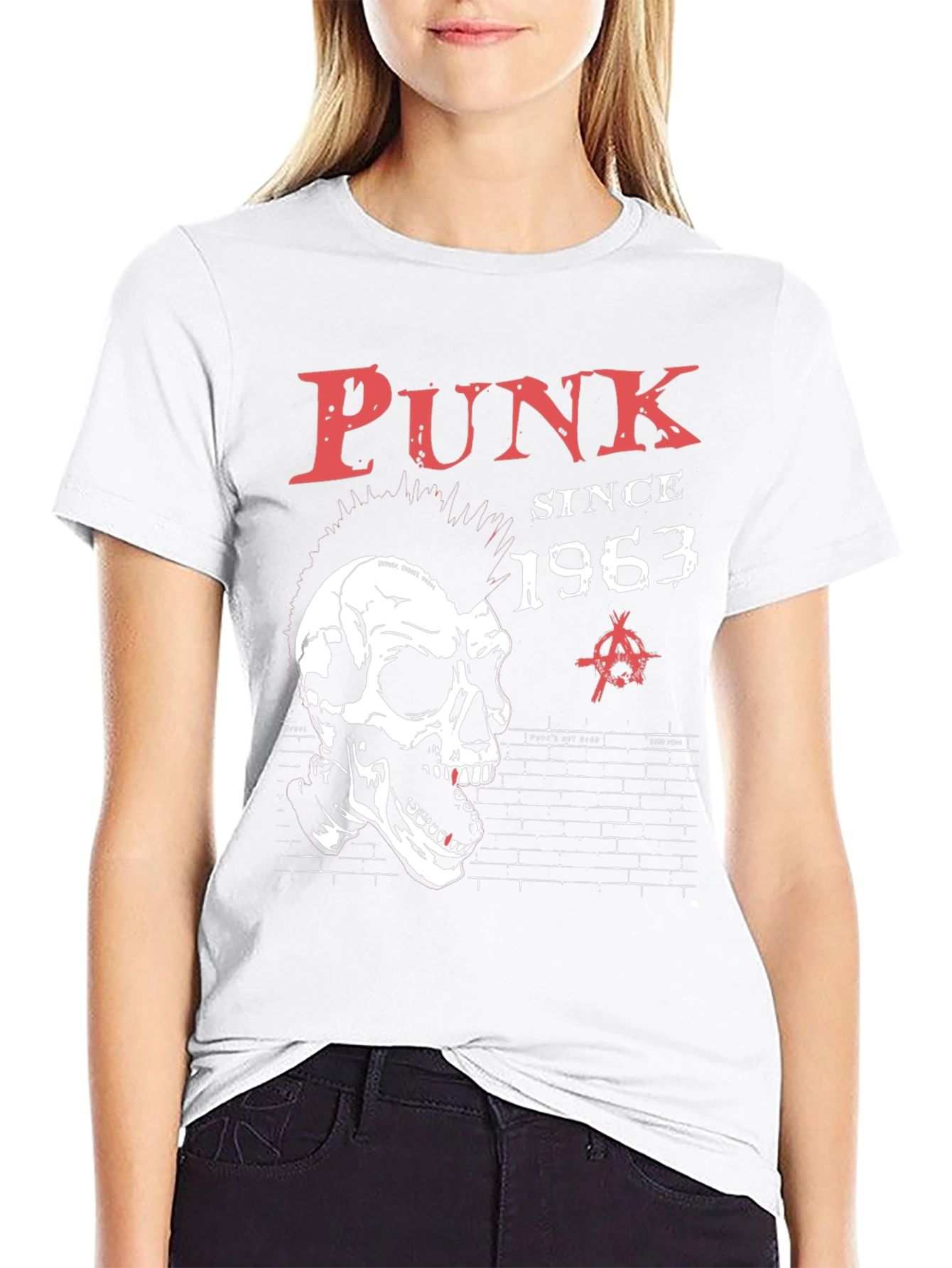Punk Since 1963 Black Graphic T-Shirt