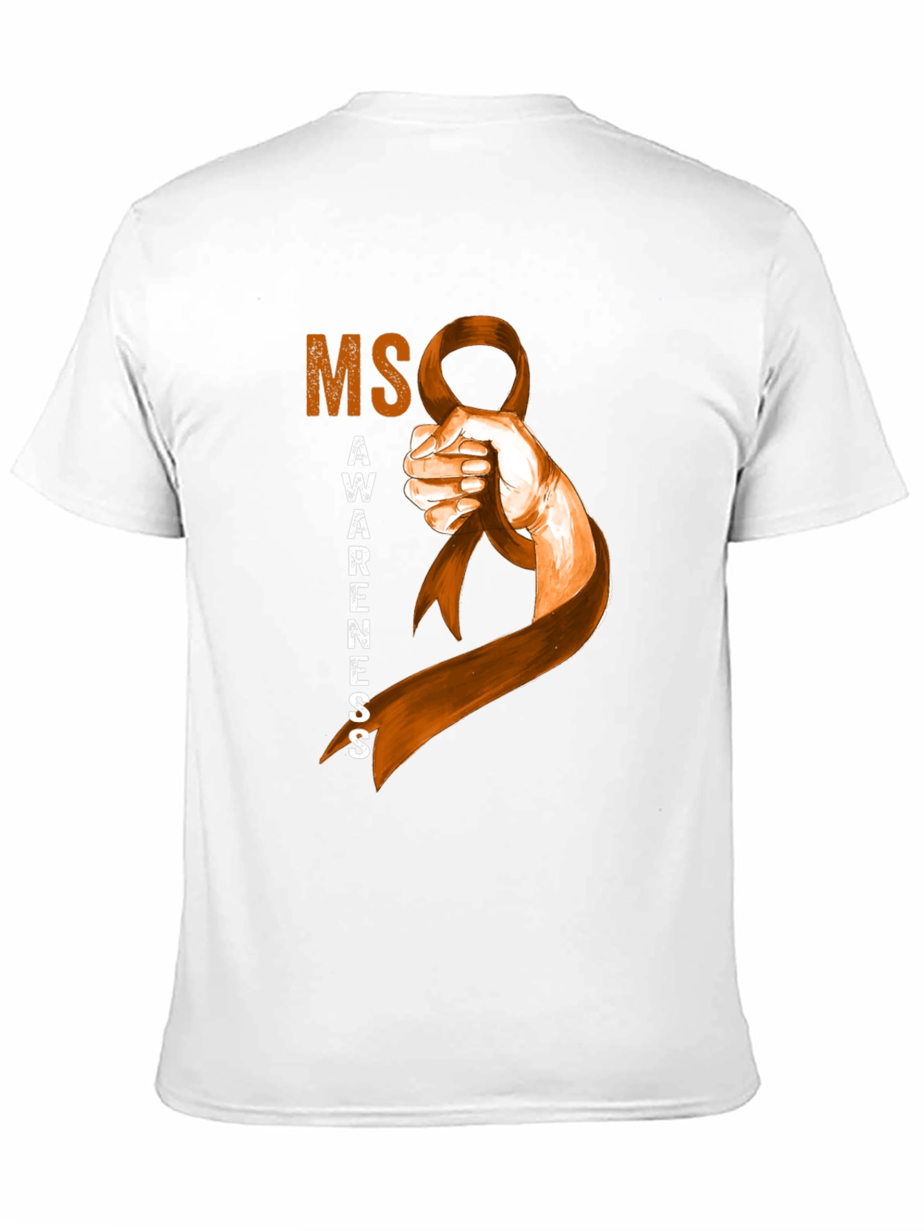 MS Awareness Ribbon Graphic Tee