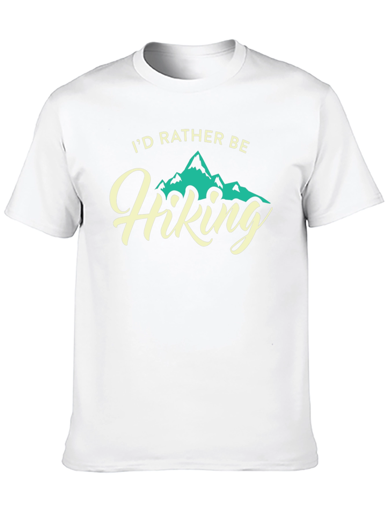 Id Rather Be Hiking Graphic T-Shirt