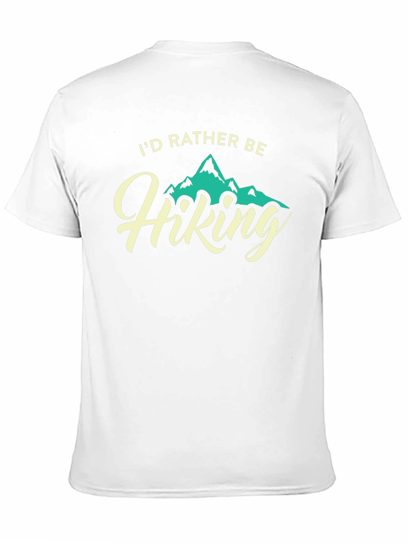Id Rather Be Hiking Graphic T-Shirt