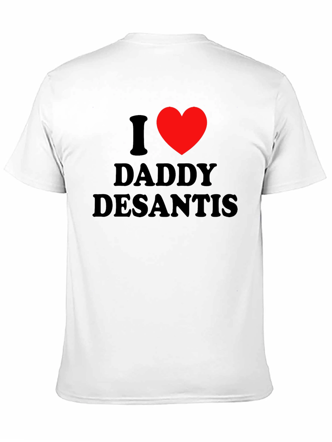 I Heart Daddy DeSantis T-Shirt - Black Tee