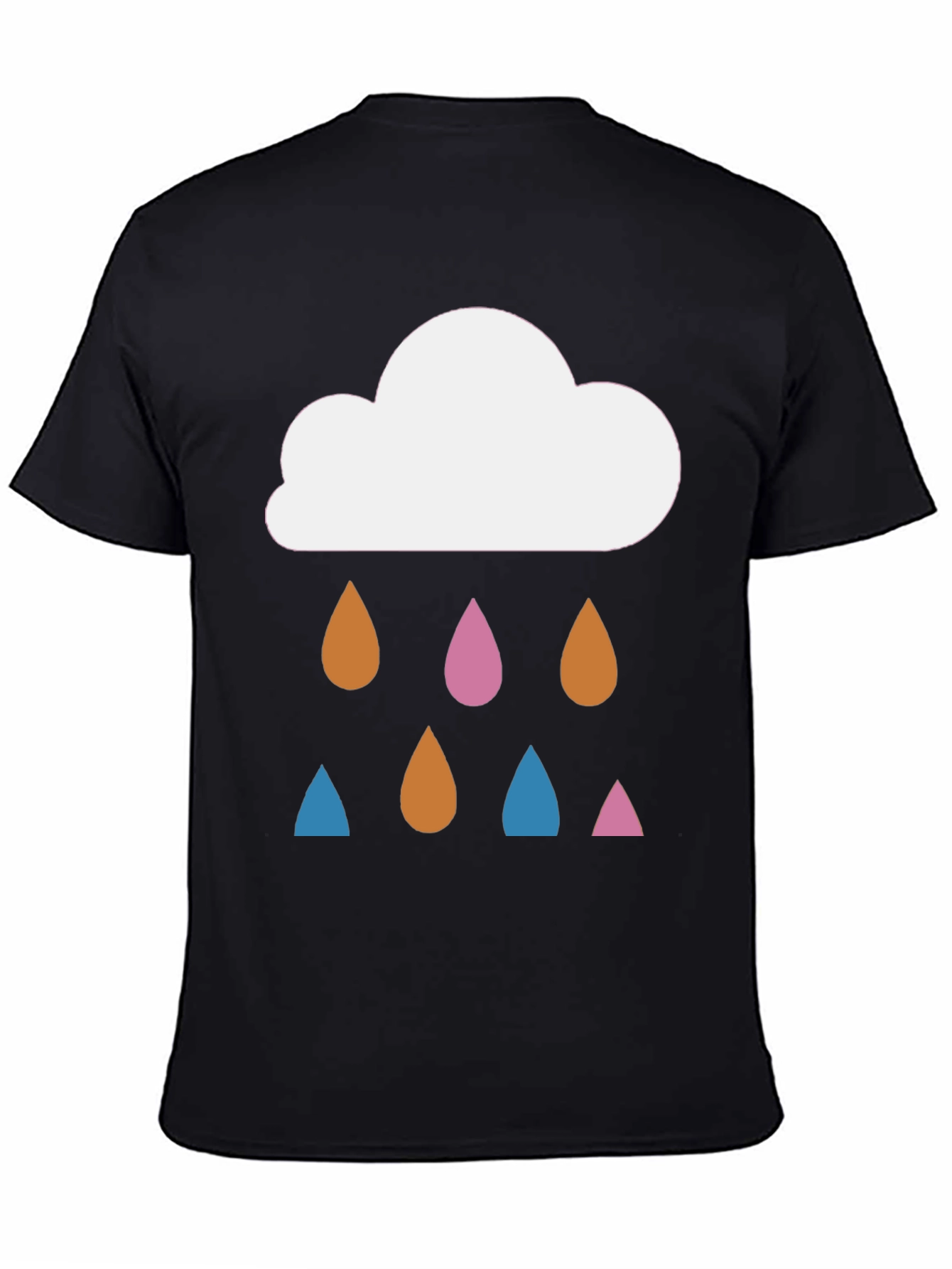 Cloud Raindrop T-Shirt: Stylish Graphic Tee