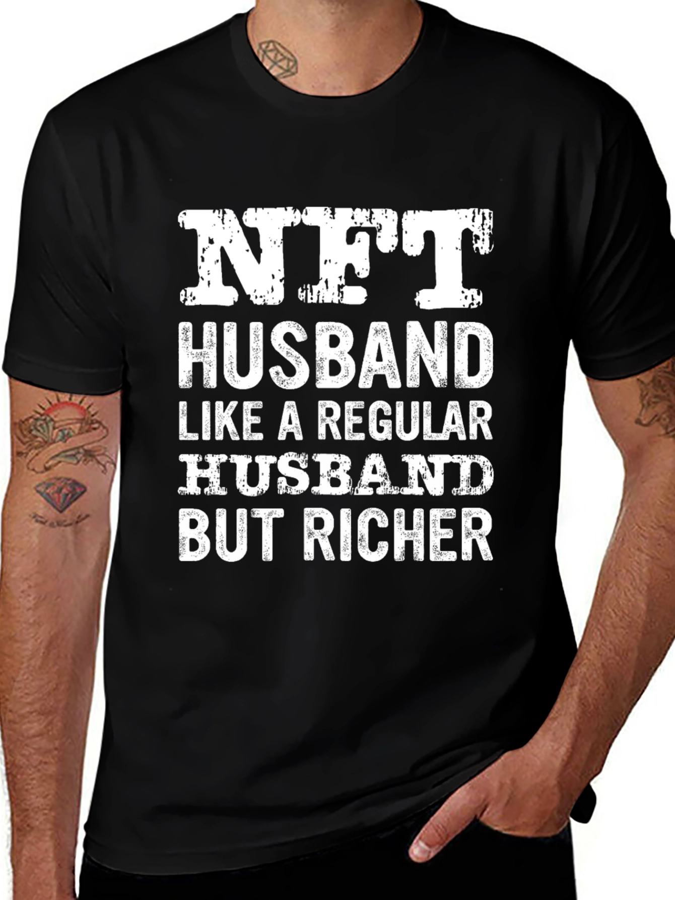 NFT Husband Funny Graphic Tee