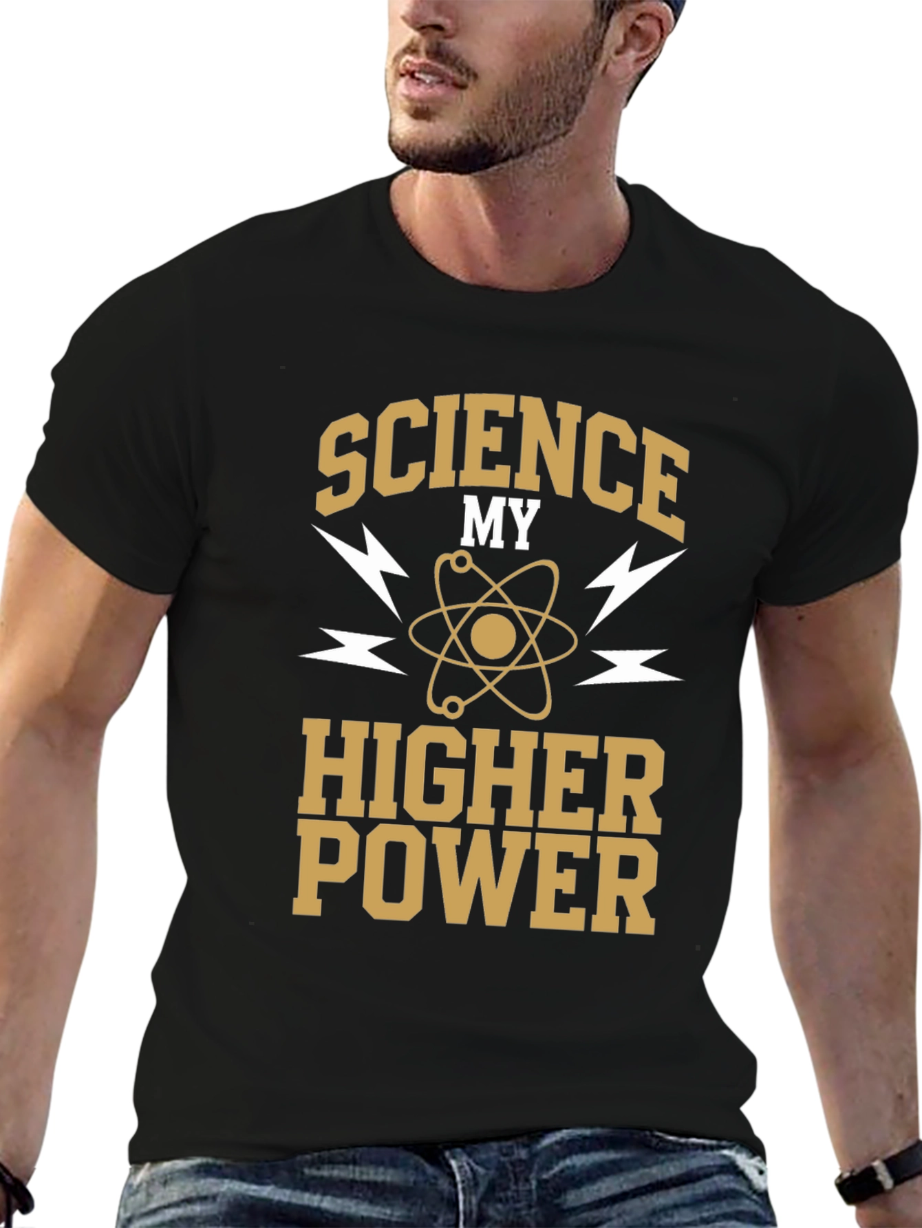 Science My Higher Power T-Shirt - Geeky & Stylish