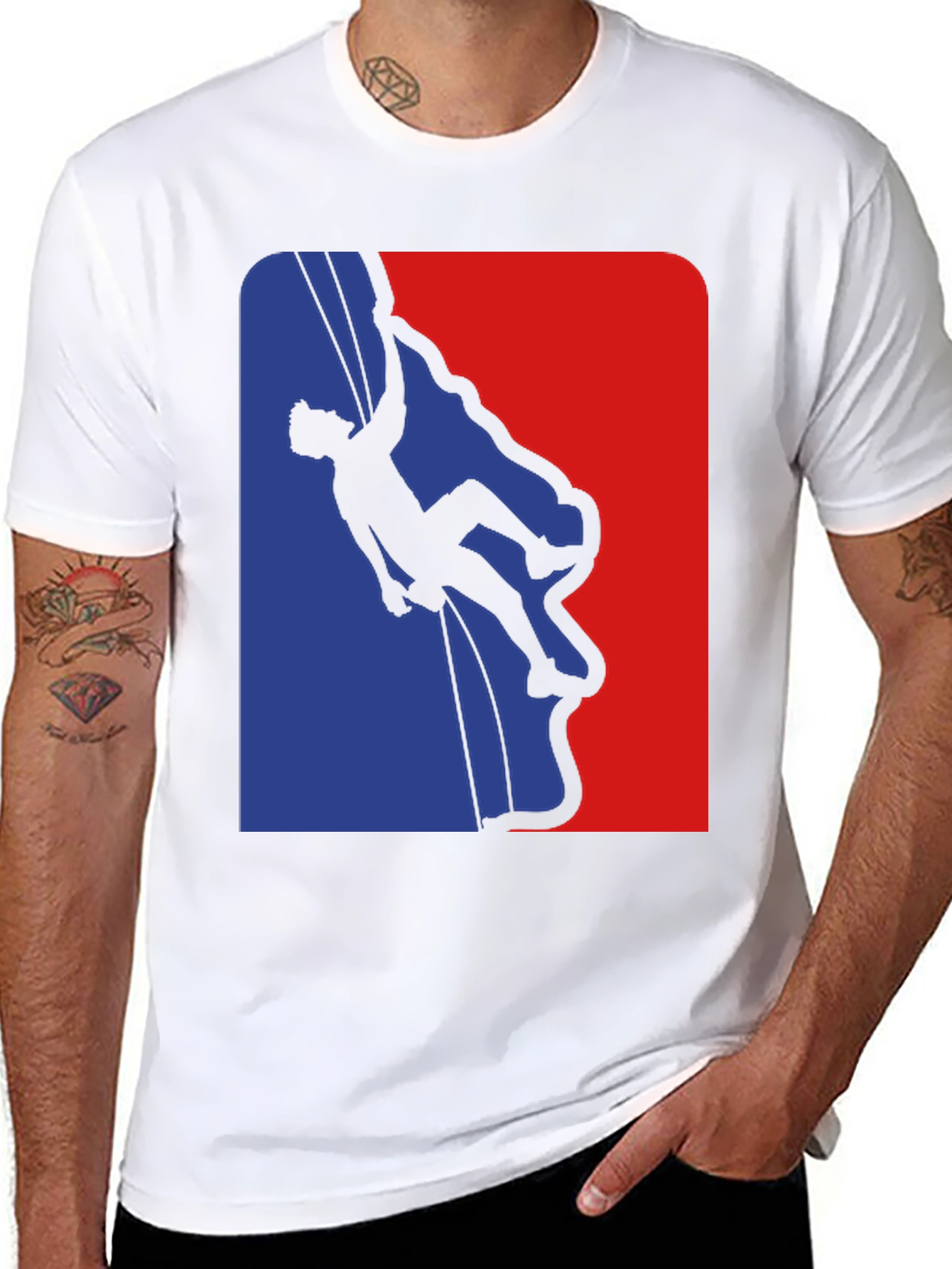 Rock Climbing Silhouette T-Shirt