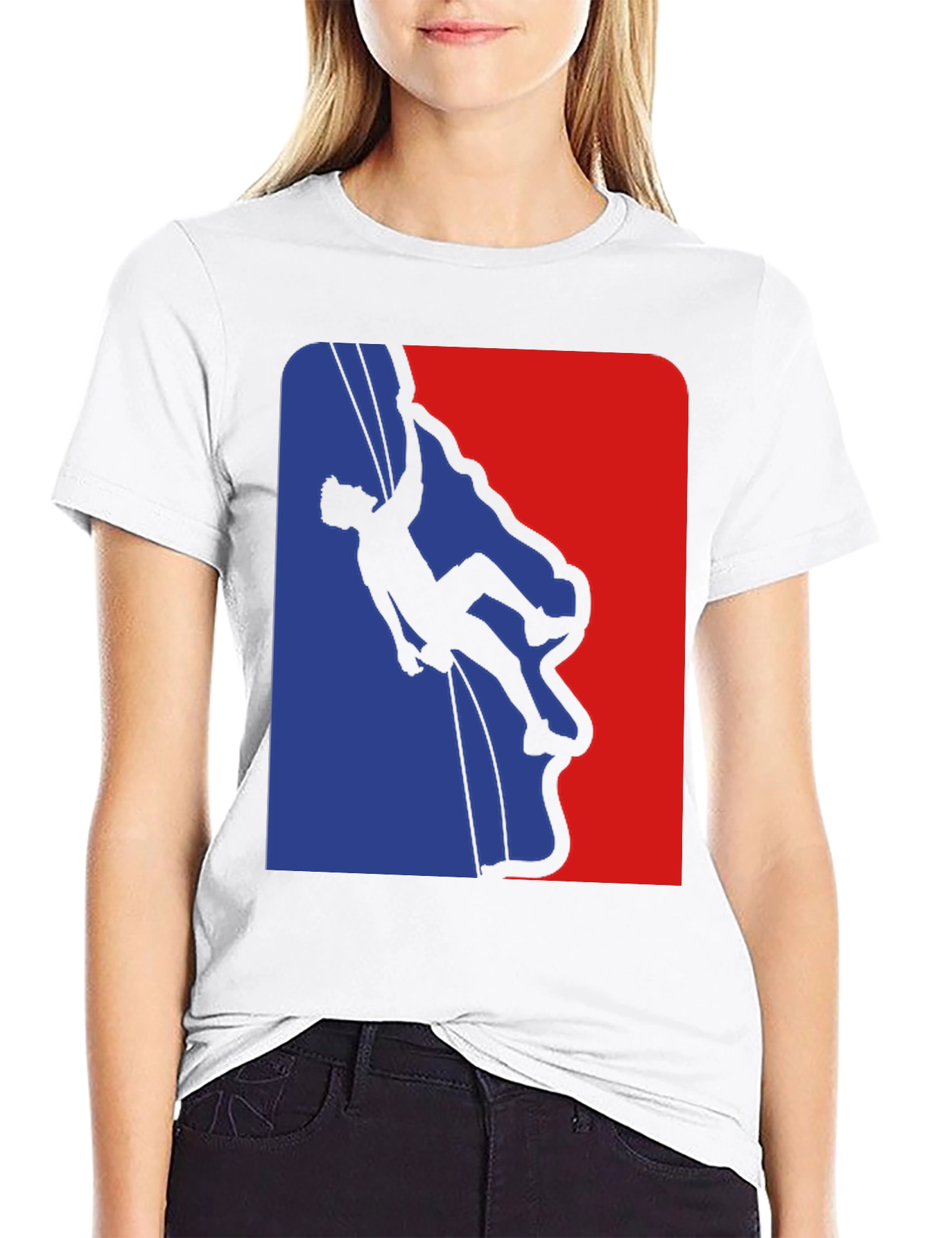 Rock Climbing Silhouette T-Shirt