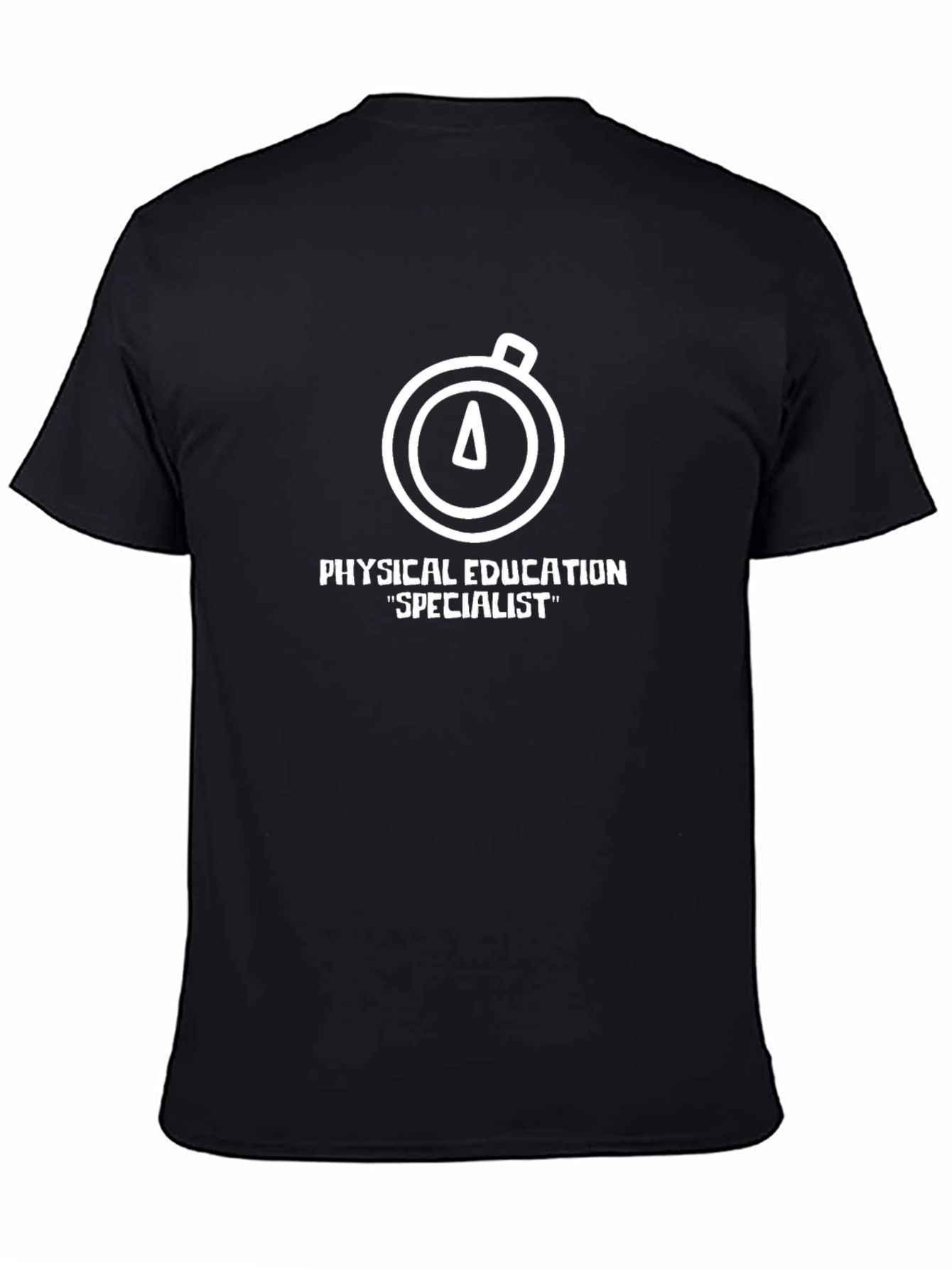 Physical Education Specialist Black T-Shirt