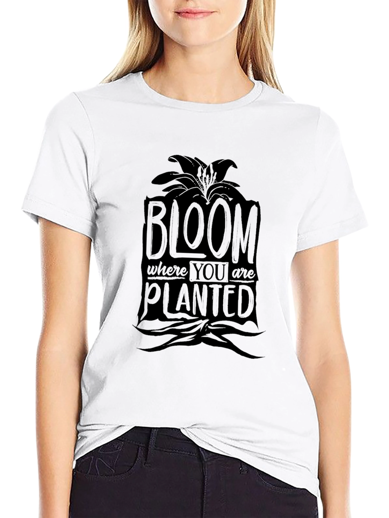 Bloom Where You Are Planted Graphic Tee
