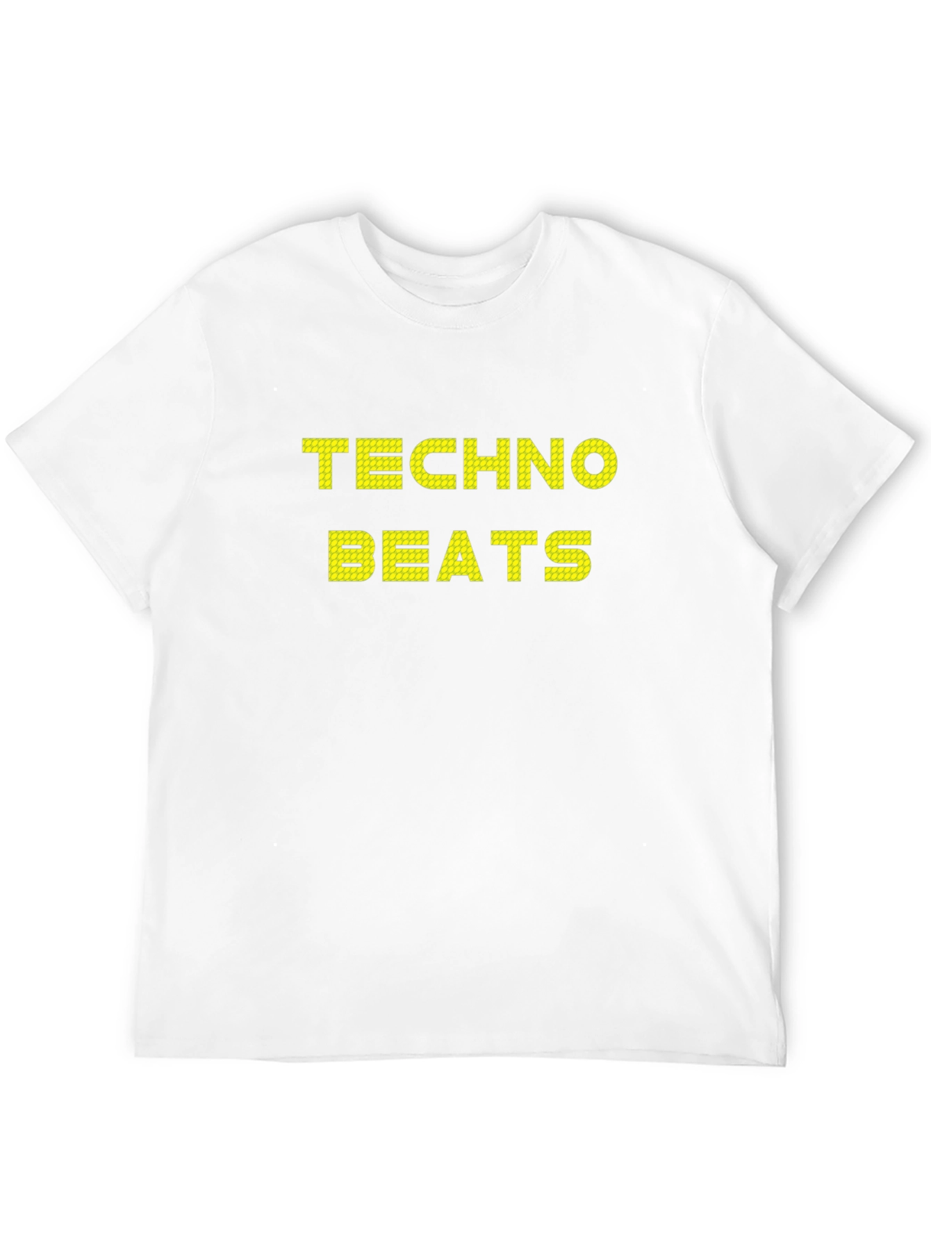 Techno Beats Graphic Tee - Black