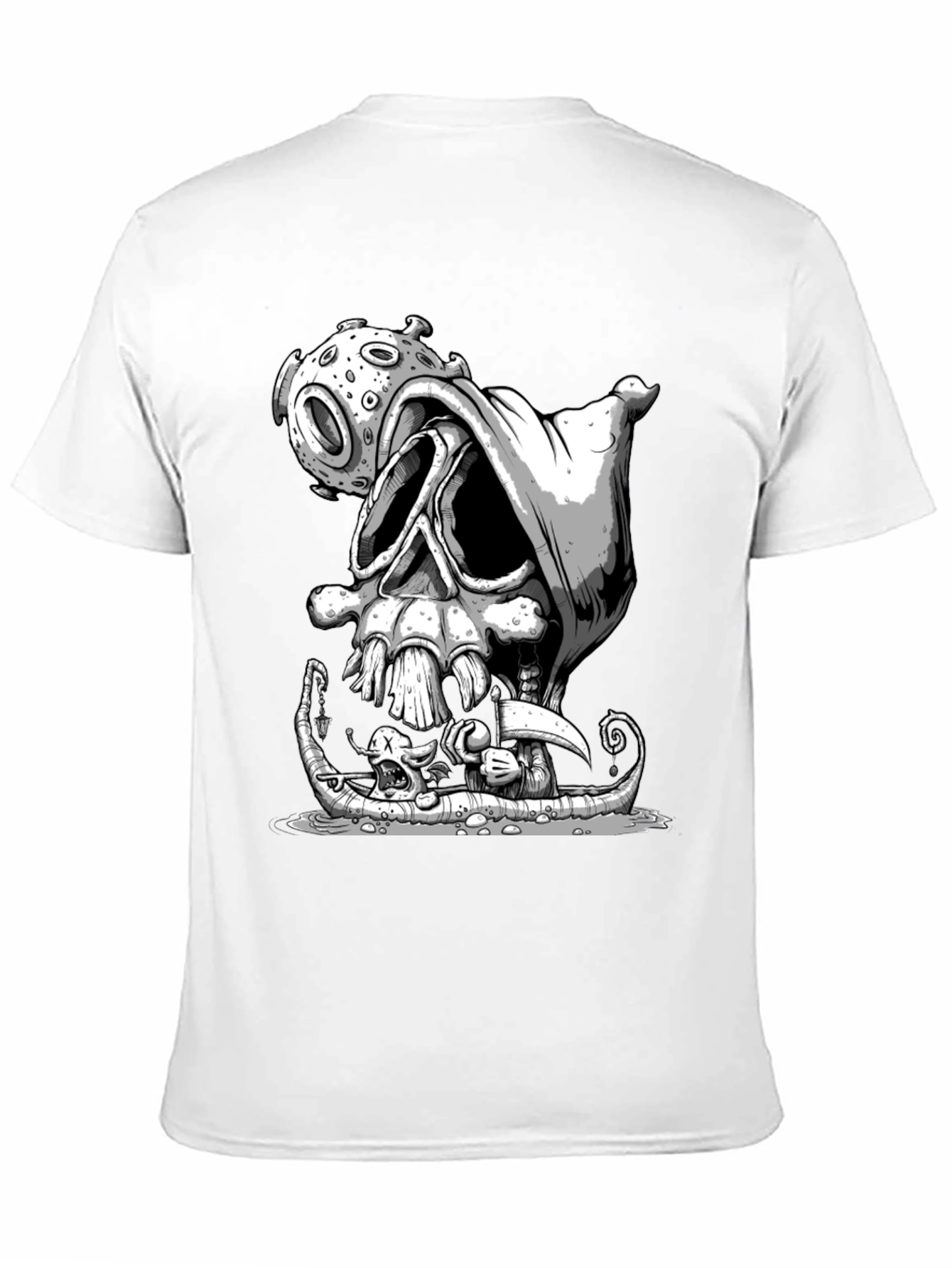 Grim Reaper Virus T-Shirt - Graphic Tee