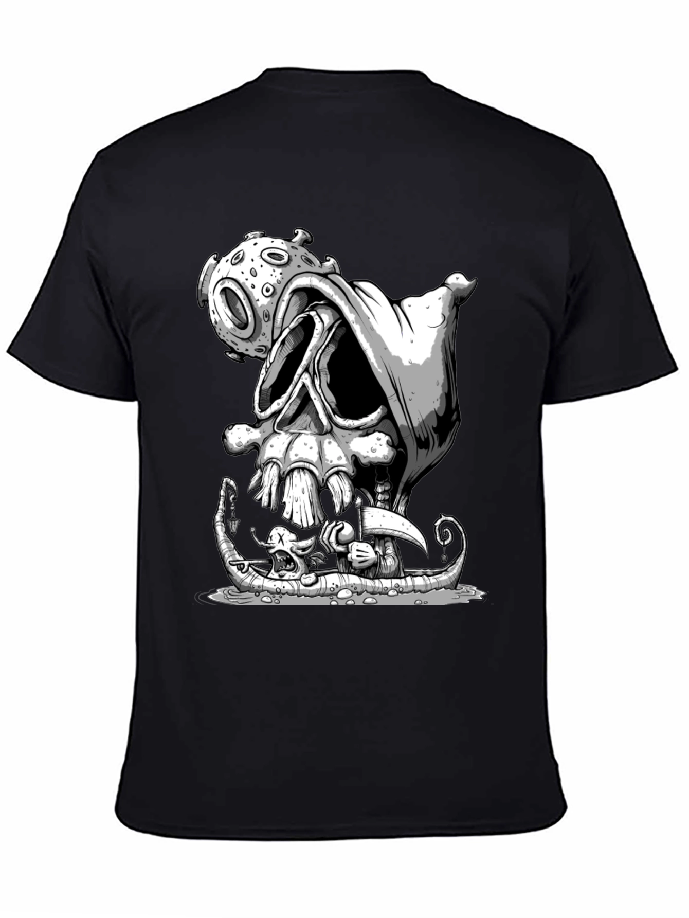 Grim Reaper Virus T-Shirt - Graphic Tee