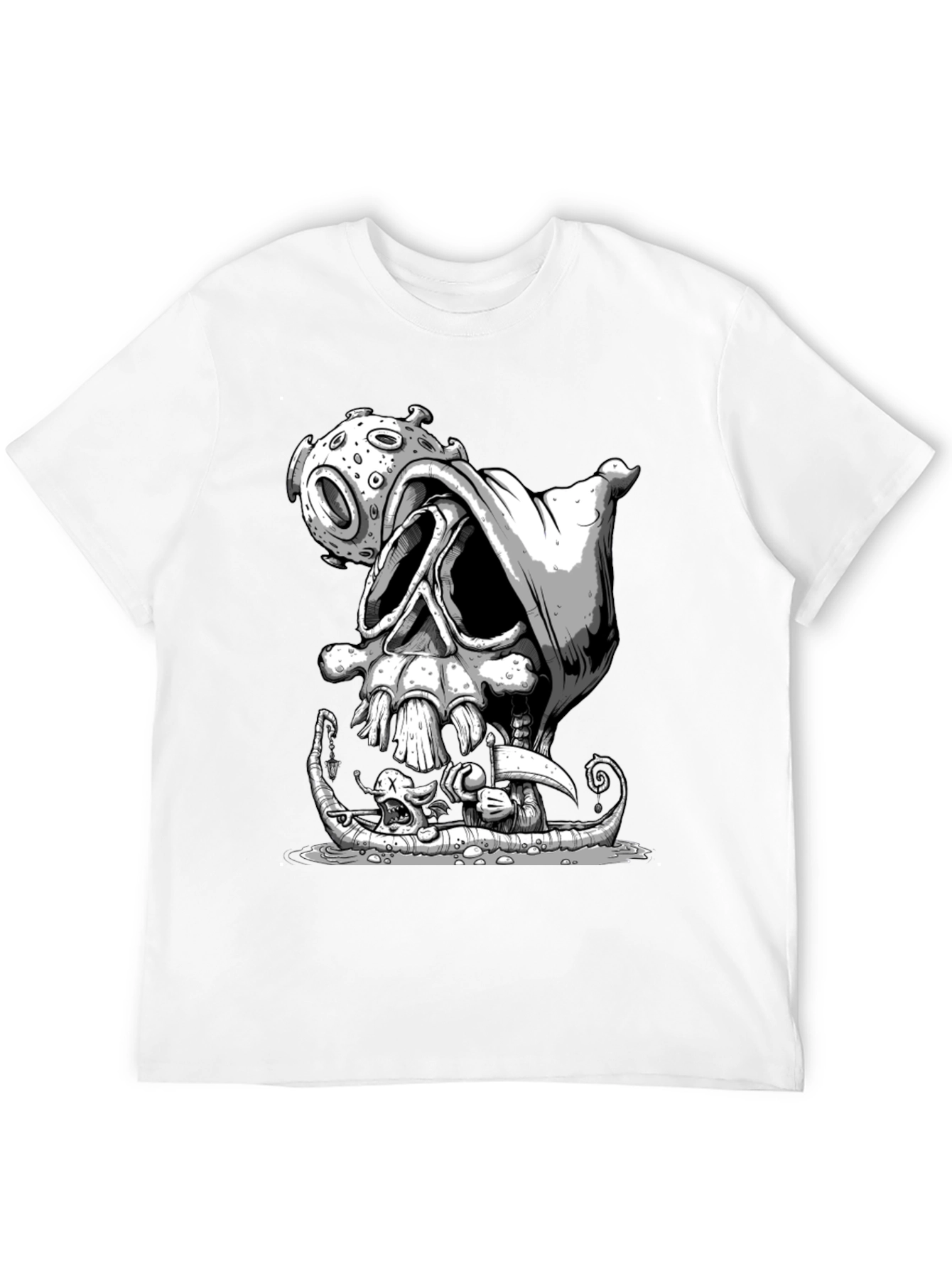 Grim Reaper Virus T-Shirt - Graphic Tee