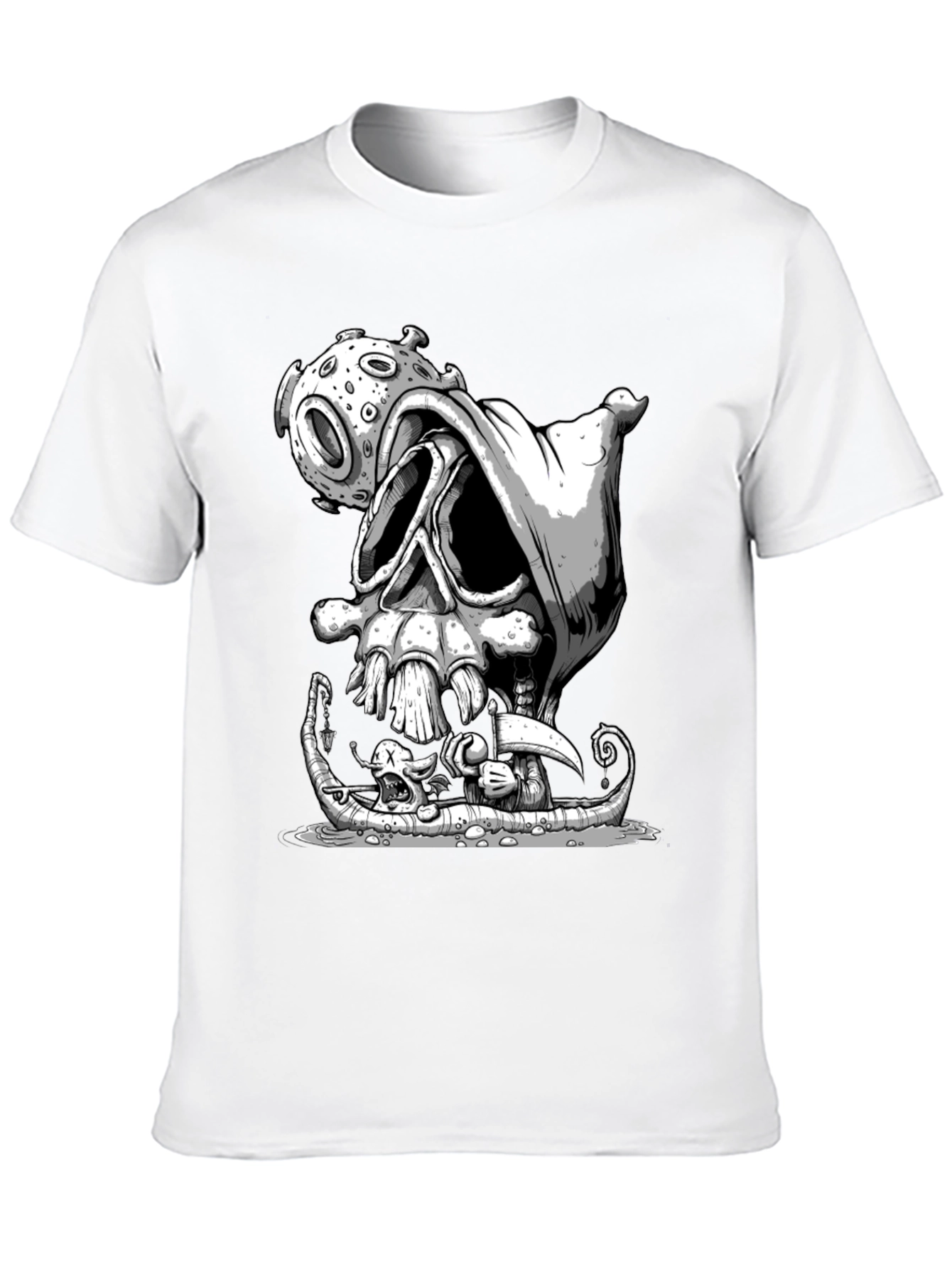 Grim Reaper Virus T-Shirt - Graphic Tee