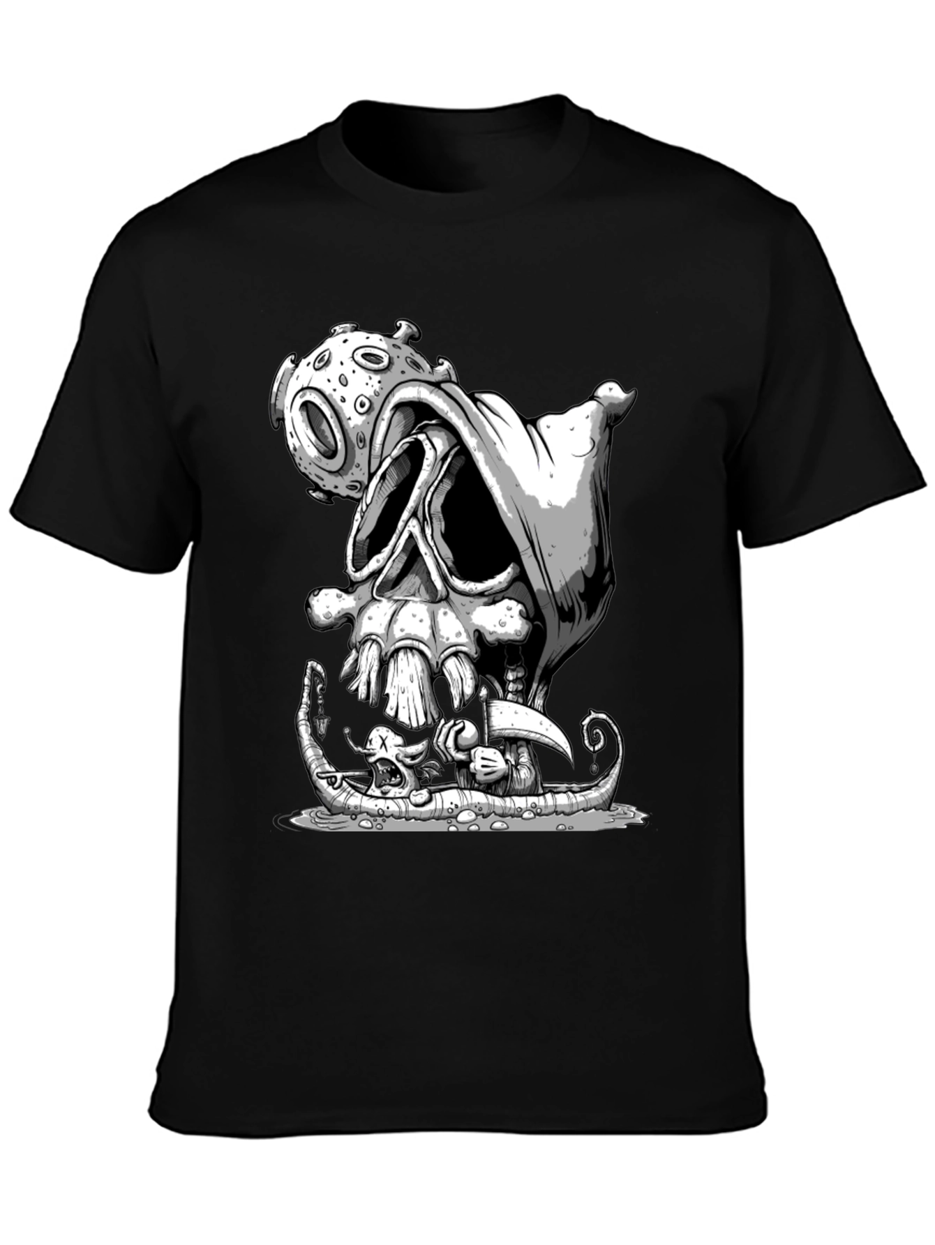 Grim Reaper Virus T-Shirt - Graphic Tee