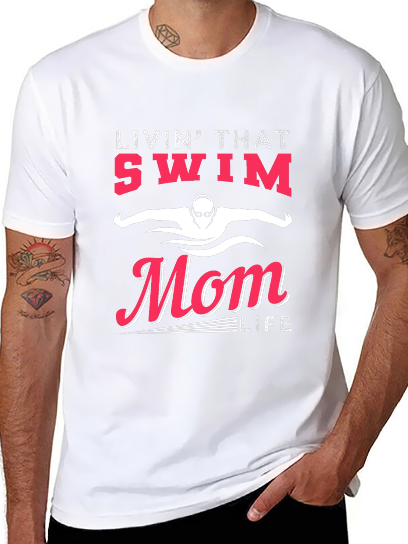 Swim Mom Life T-Shirt