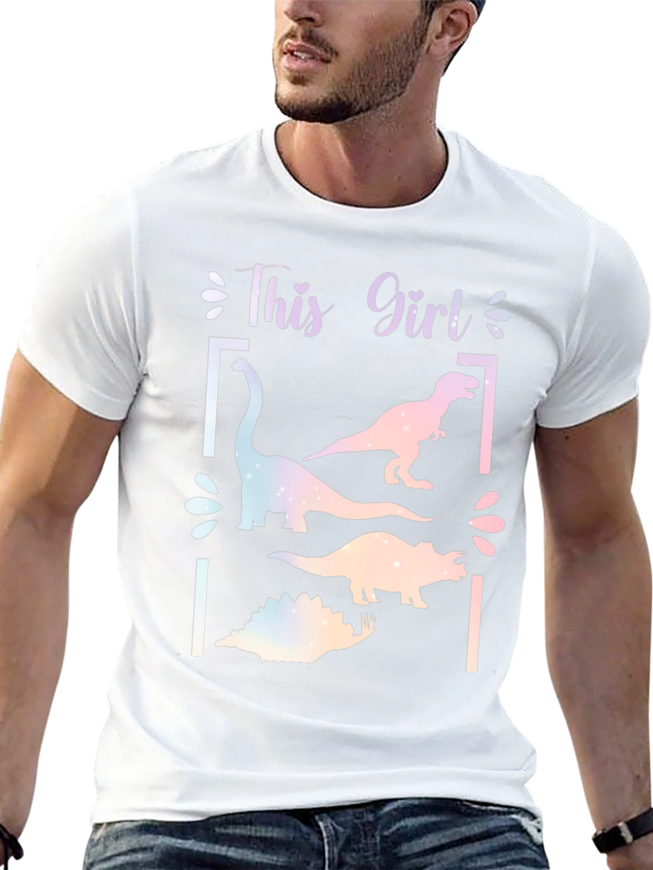 This Girl Loves Dinosaurs T-Shirt