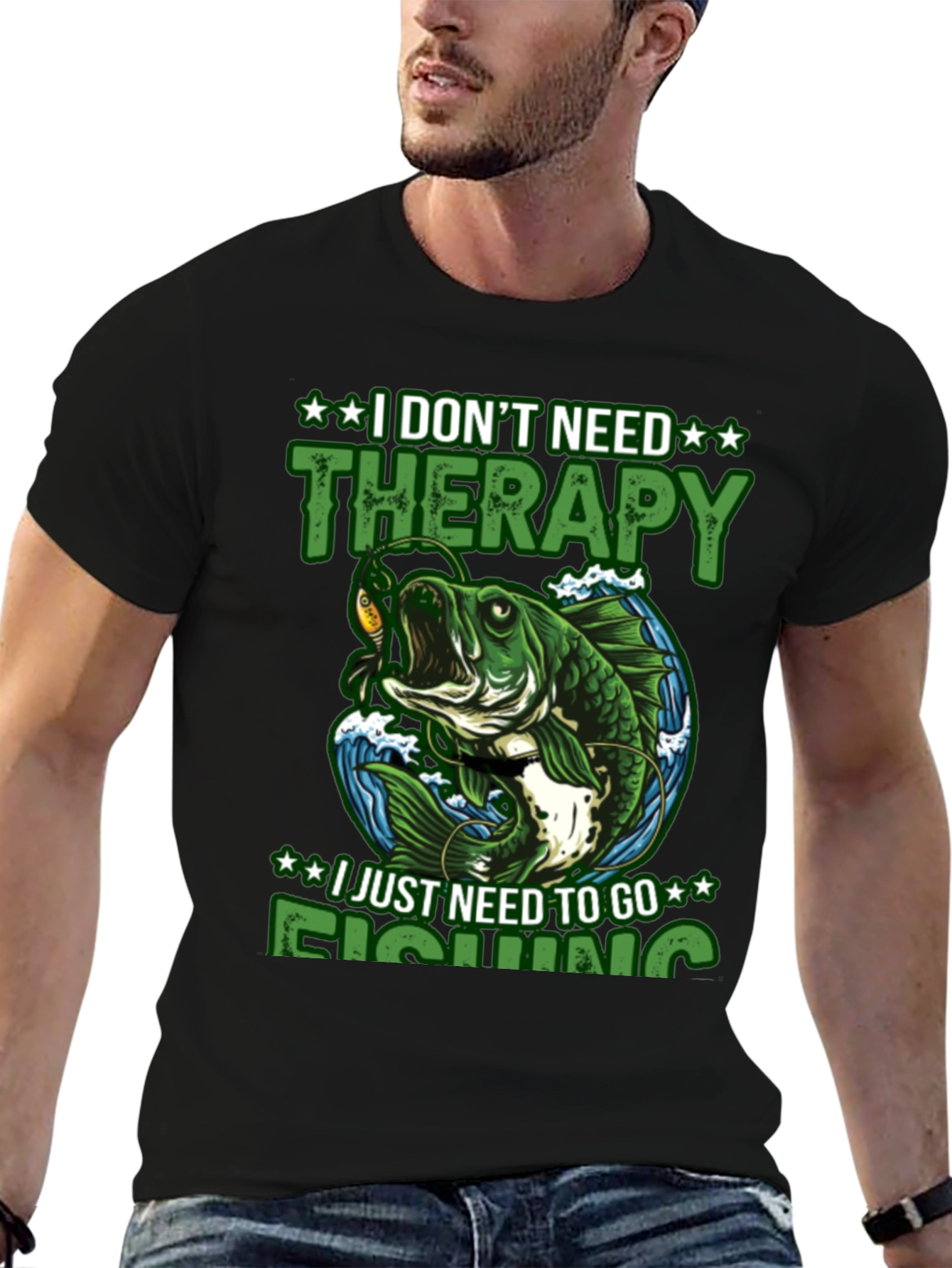 Fishing Therapy T-Shirt