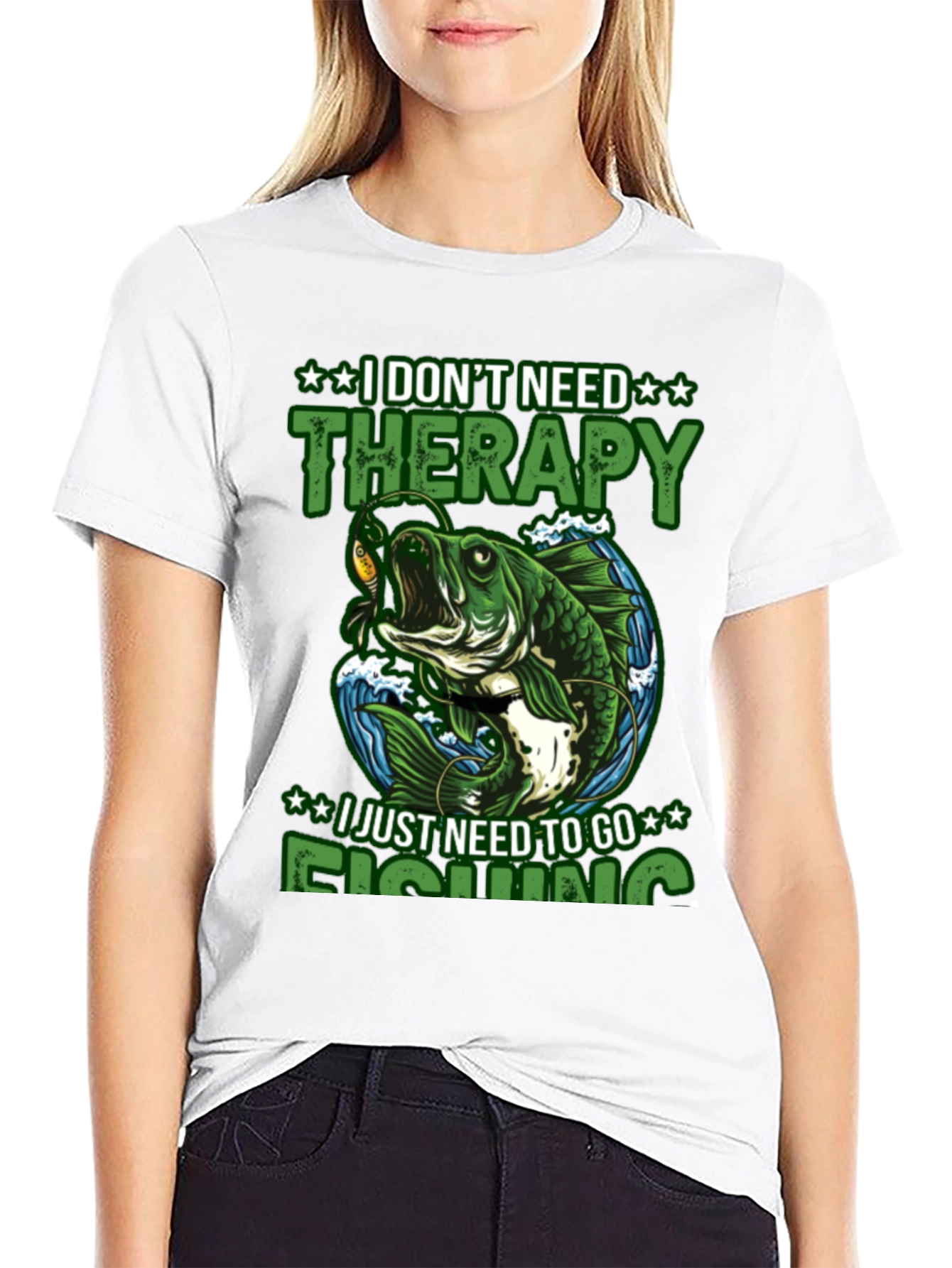 Fishing Therapy T-Shirt