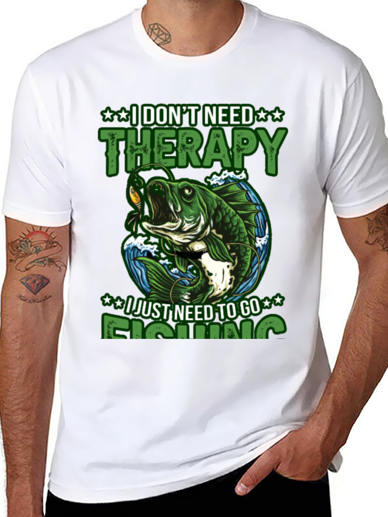 Fishing Therapy T-Shirt