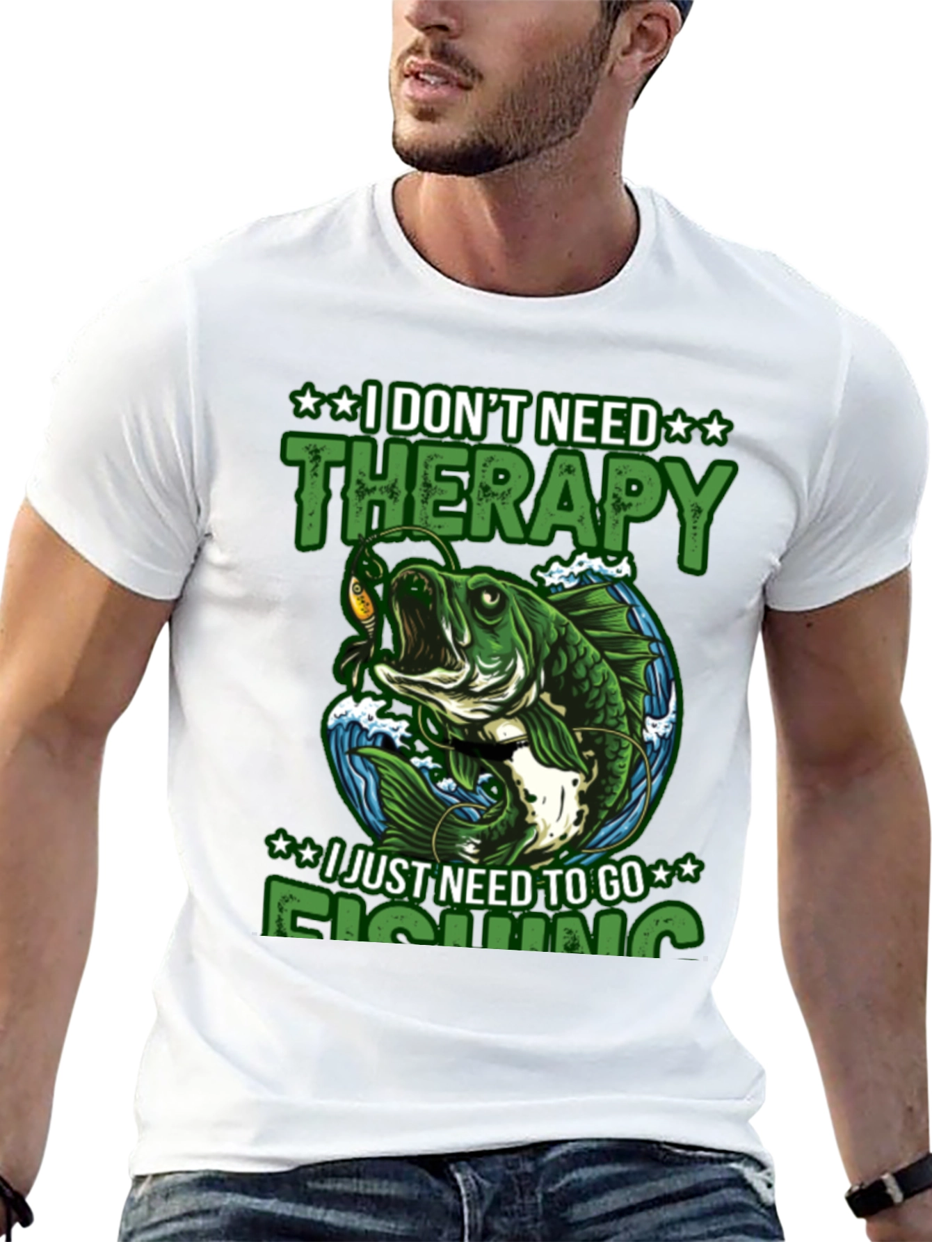 Fishing Therapy T-Shirt