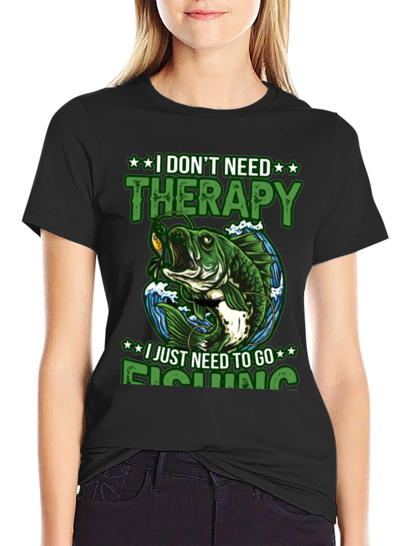 Fishing Therapy T-Shirt