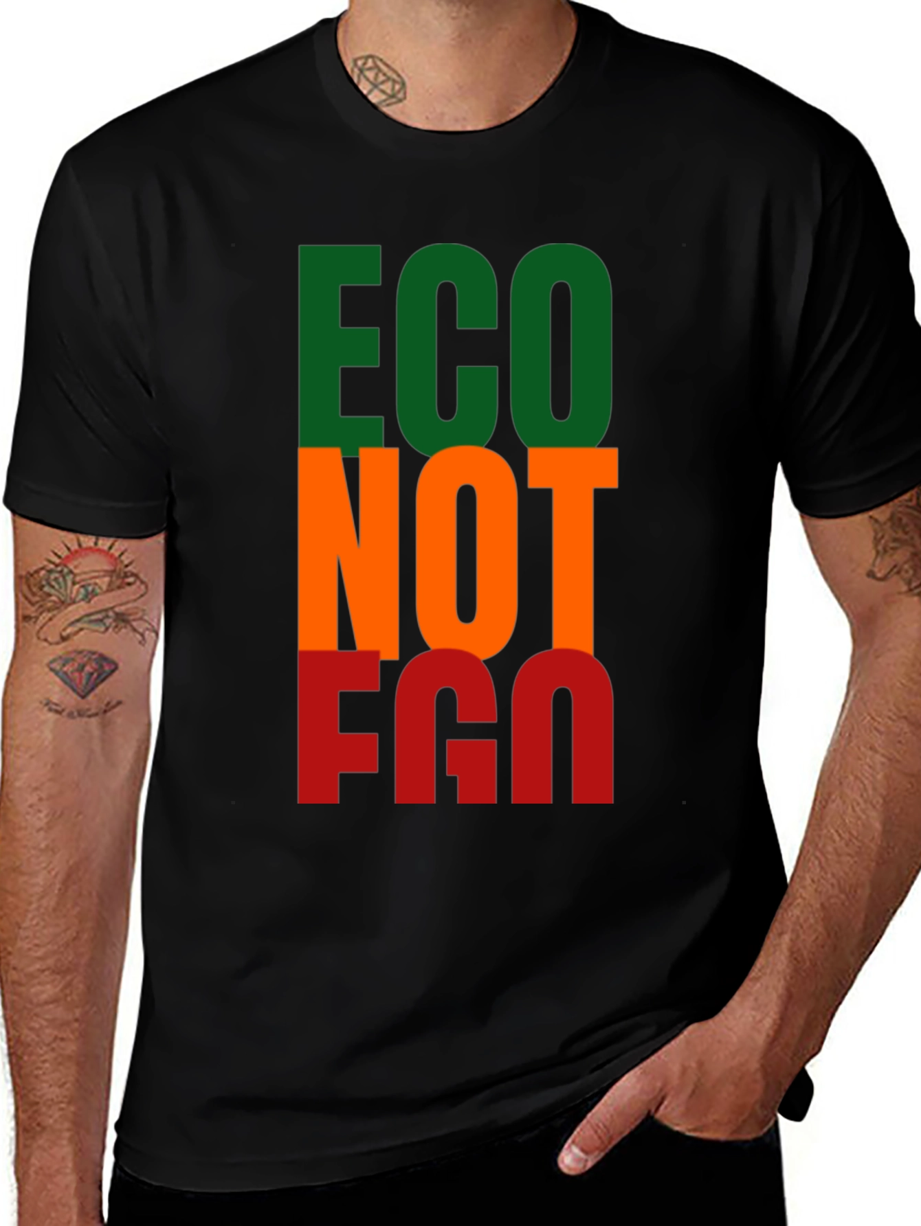 Eco Not Ego T-Shirt | Environmental Tee